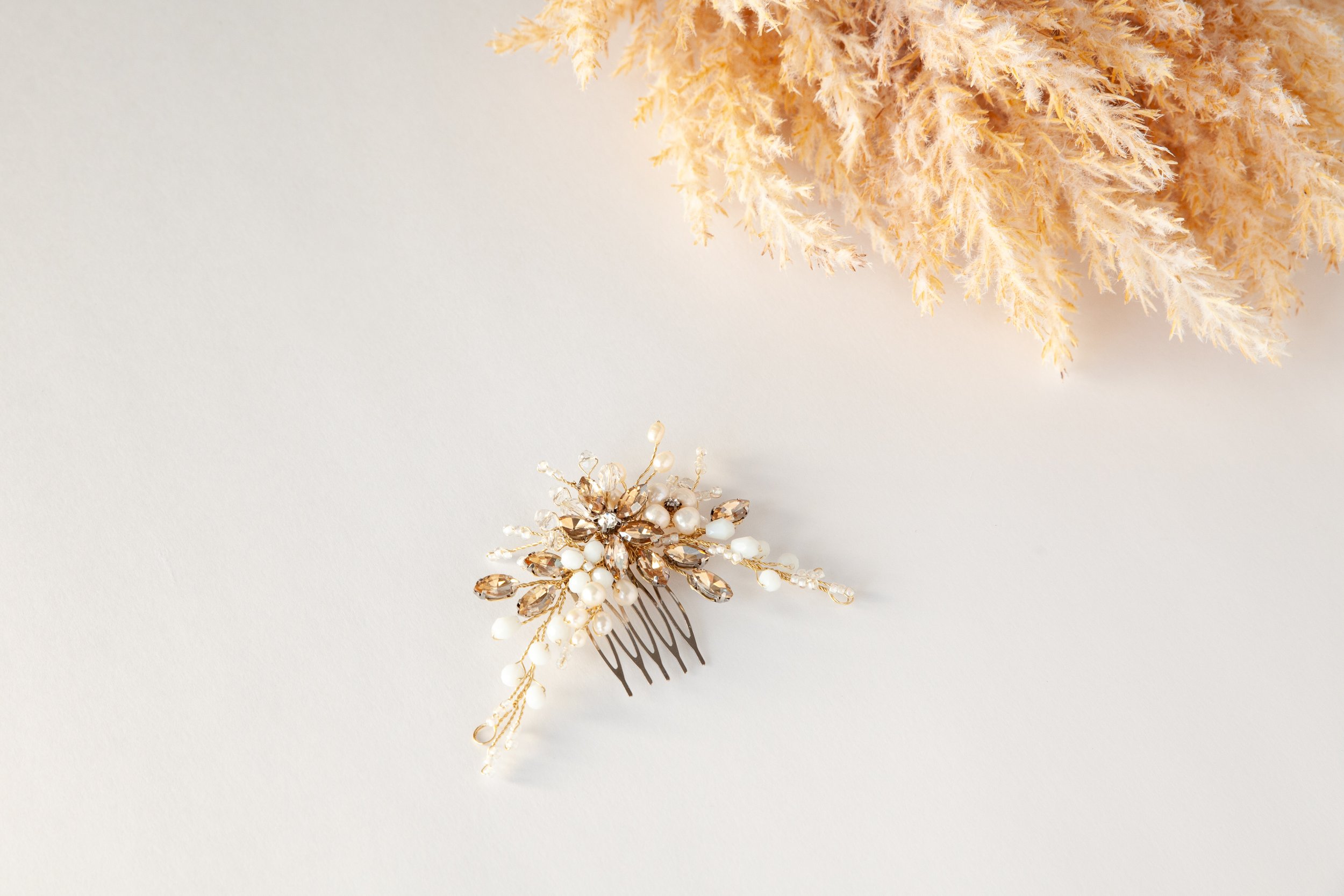 Delicate bridal hair comb — Toronto Bridal Jewels Canadian Handmade wedding  hair accessories and Bridal jewelry