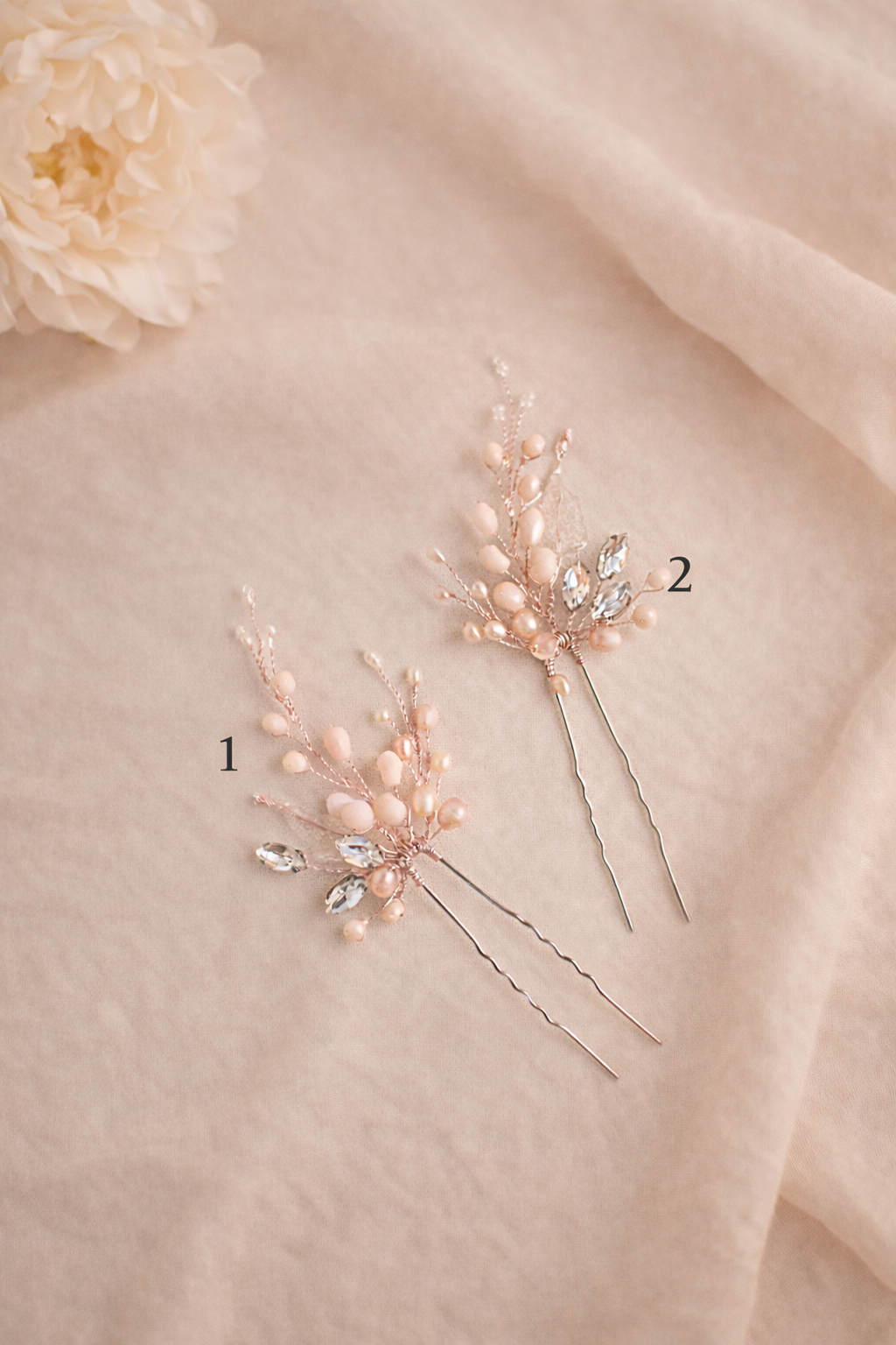 PENELOPE Whimsical Leaf Bridal Hair Comb