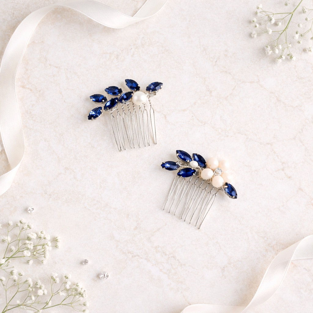Clementine sapphire wedding hair comb.png
