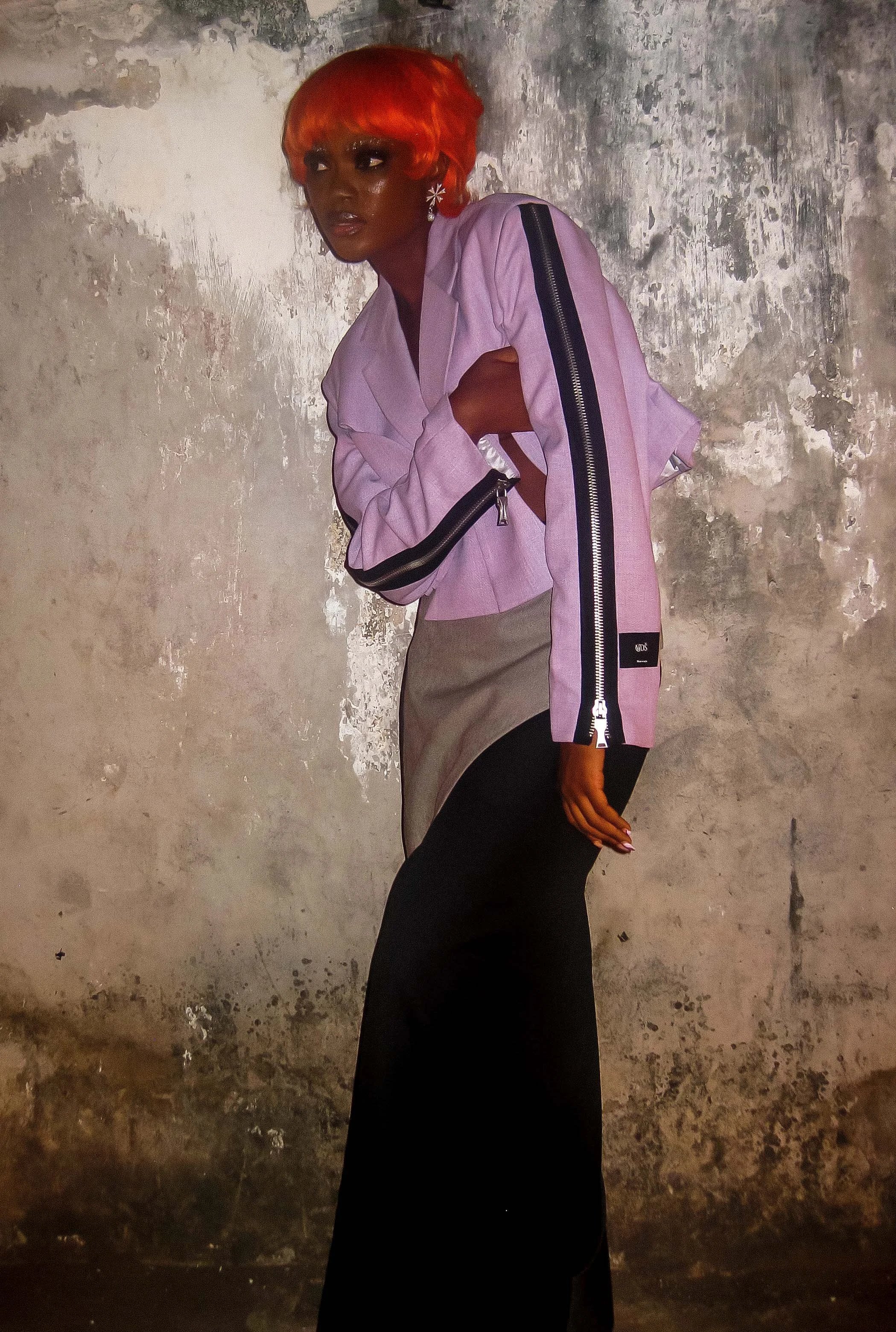 GVDS WOMENS CROP TAILORED JACKET