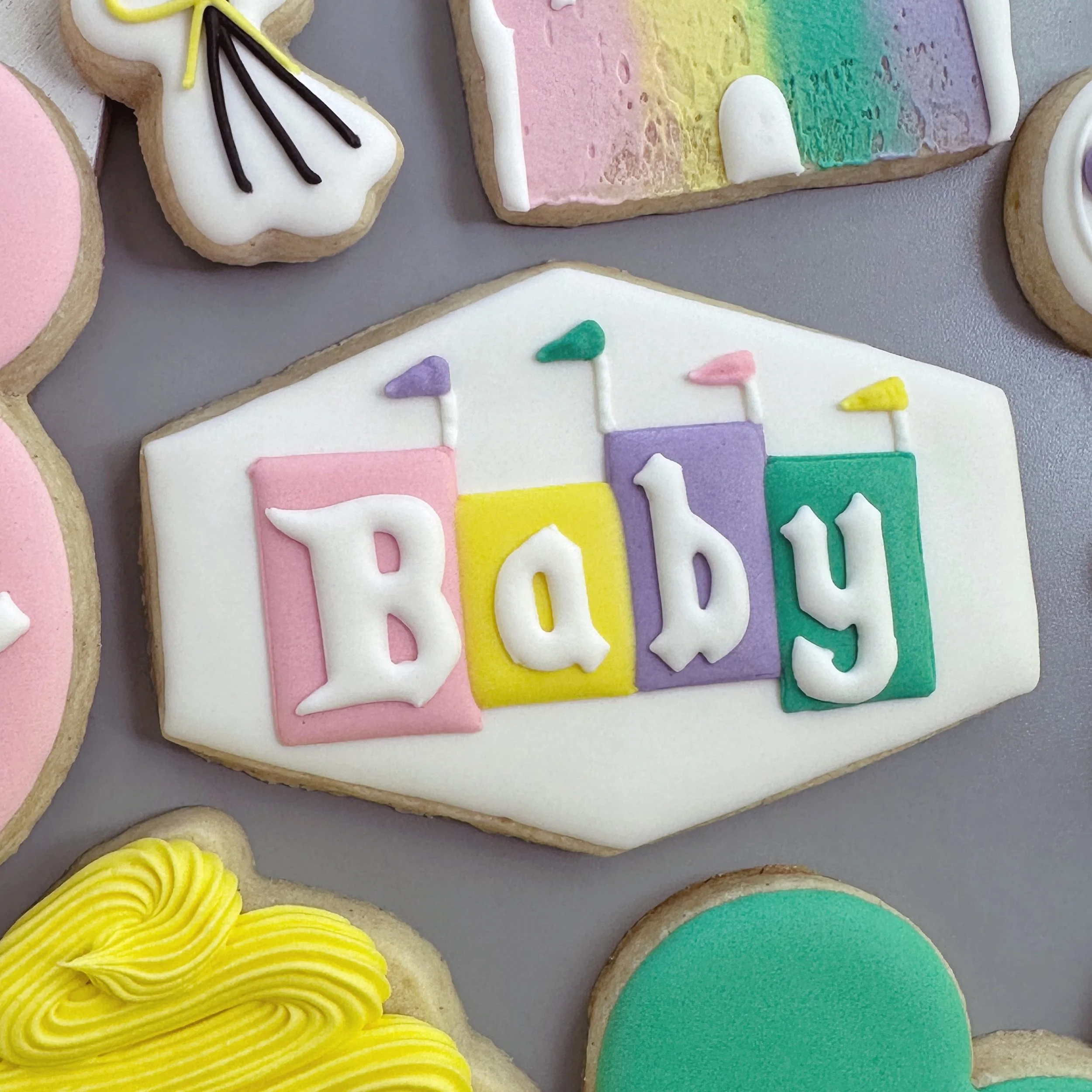 Disneyland Baby closeups 

#babyshowercookiesatlanta #atlcookies #customcookiesatlanta #disneylandcookies #disneybabyshower