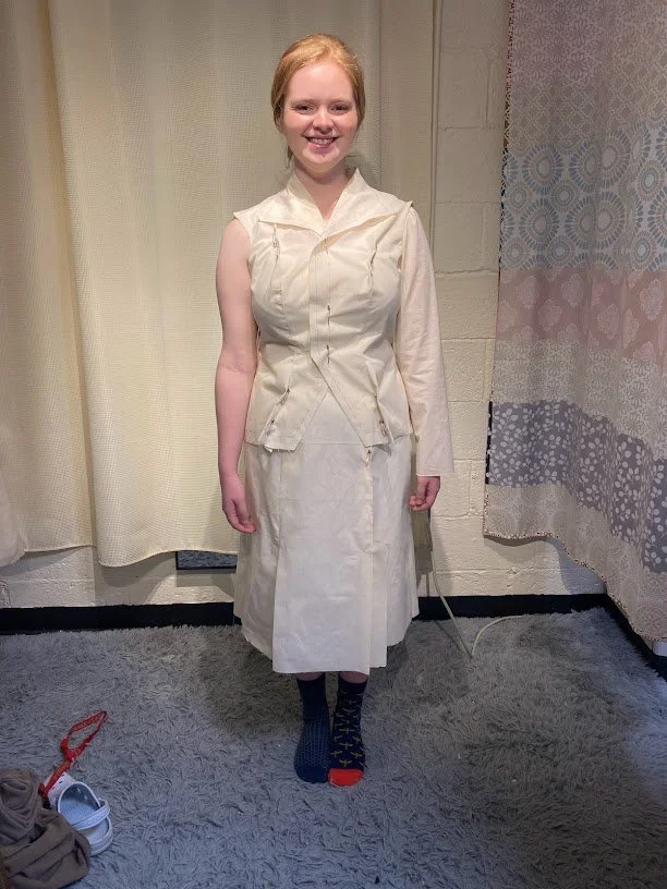 40's Tear away skirt suit - first mock up