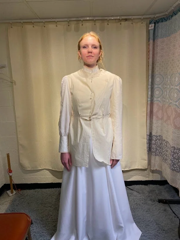 Walking suit - mock up fitting