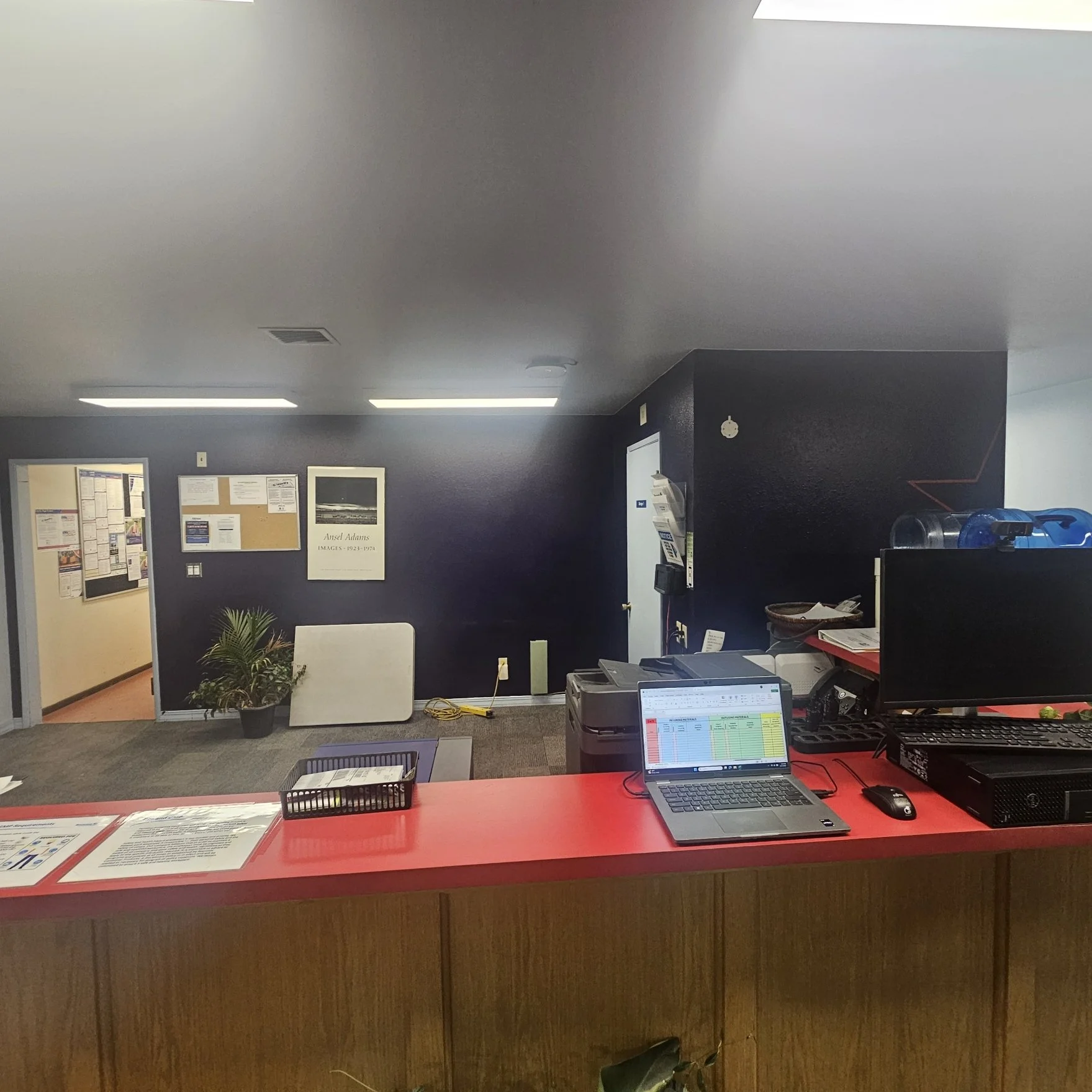 old office before remodel