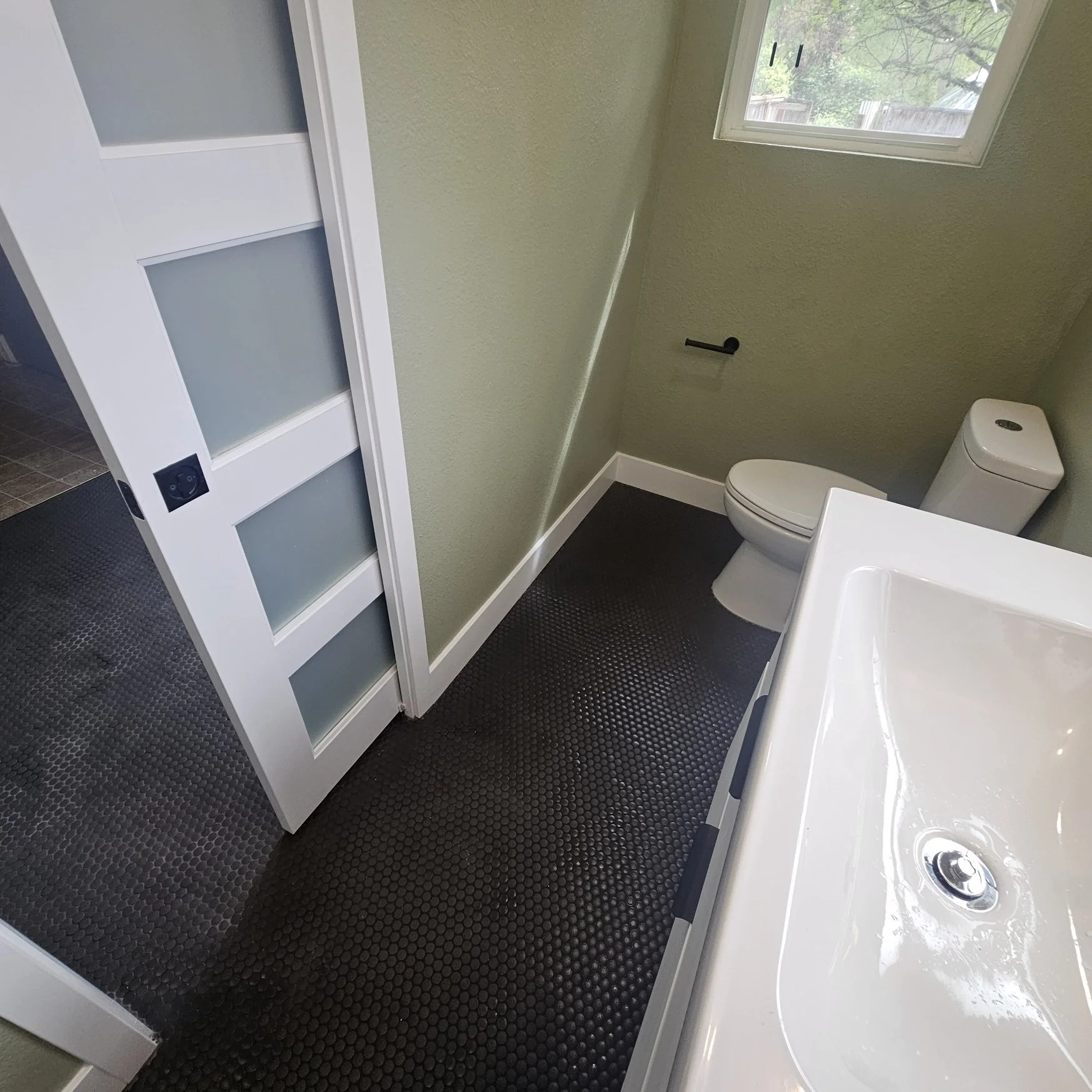 Permit to divide laundry/storage room and create full bathroom 3