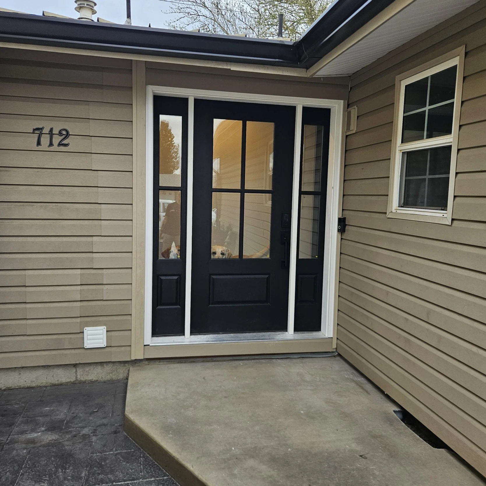Permit to create laundry room and extend front entry to add more square footage to home 1.