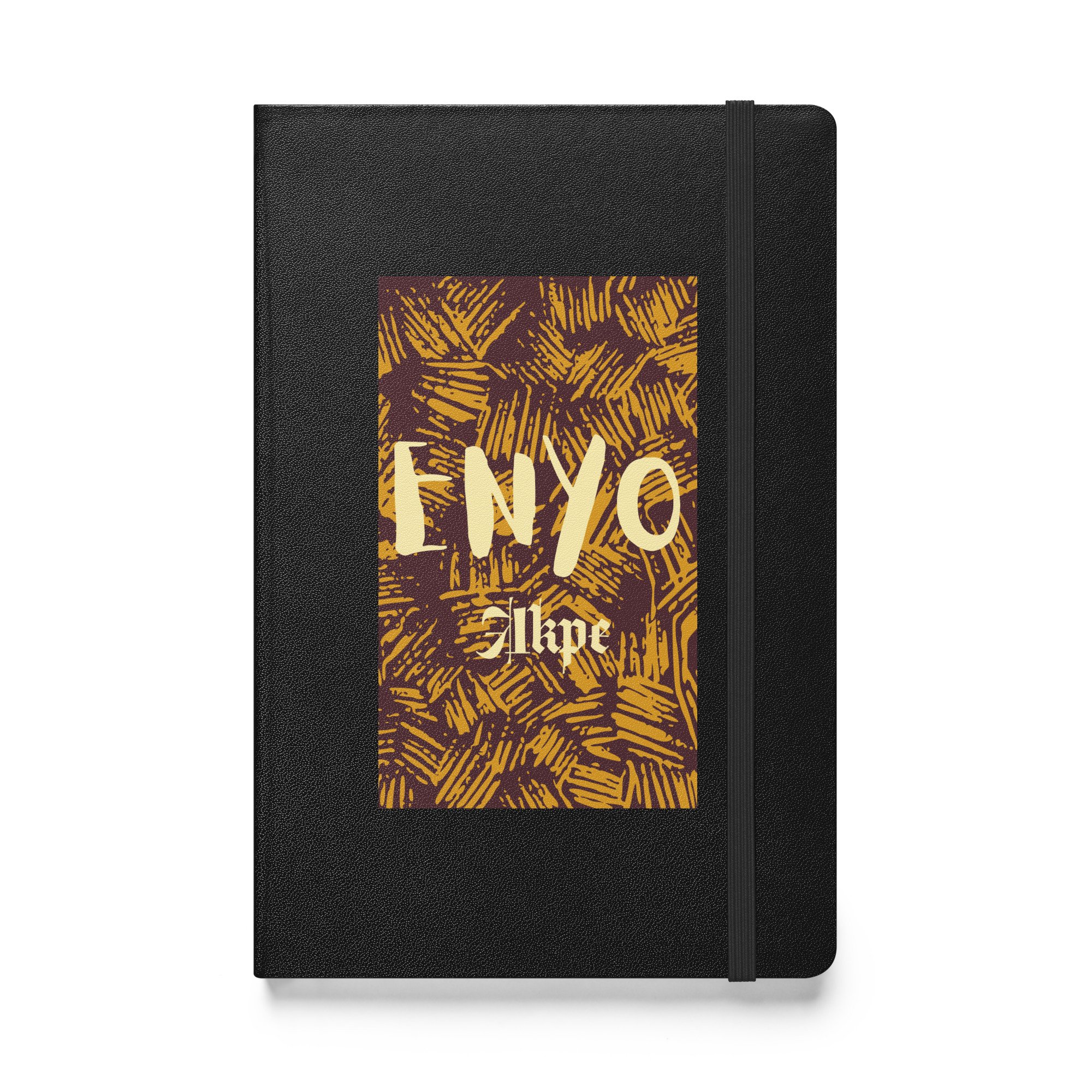 Hardcover bound notebook: Enyo Akpe