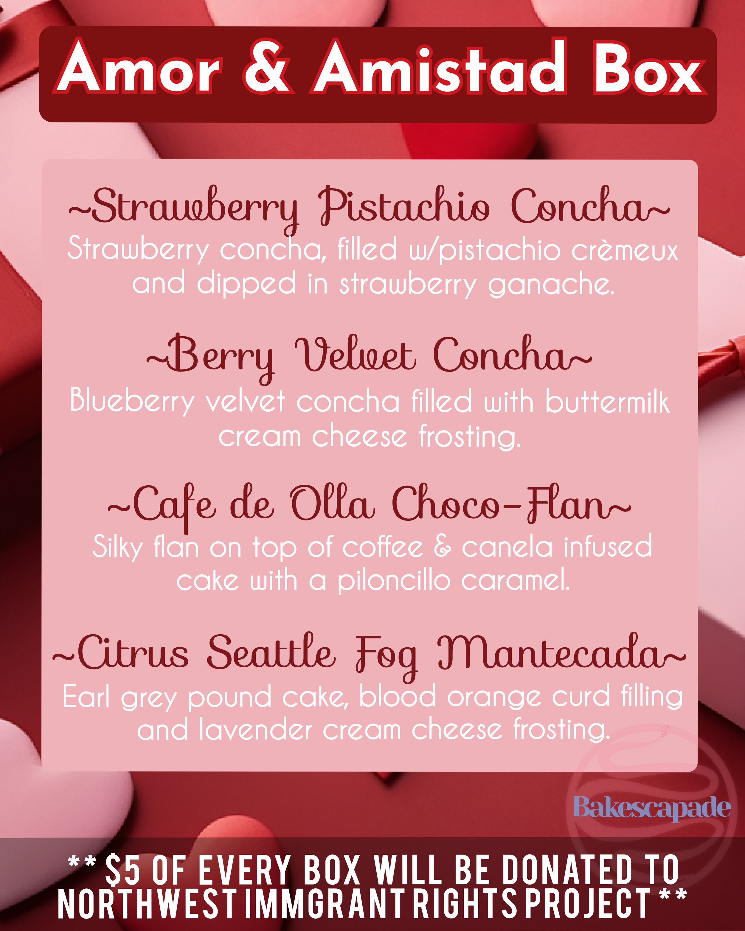 Amor Y Amistad Box (Valentine's Day Box) 2/14