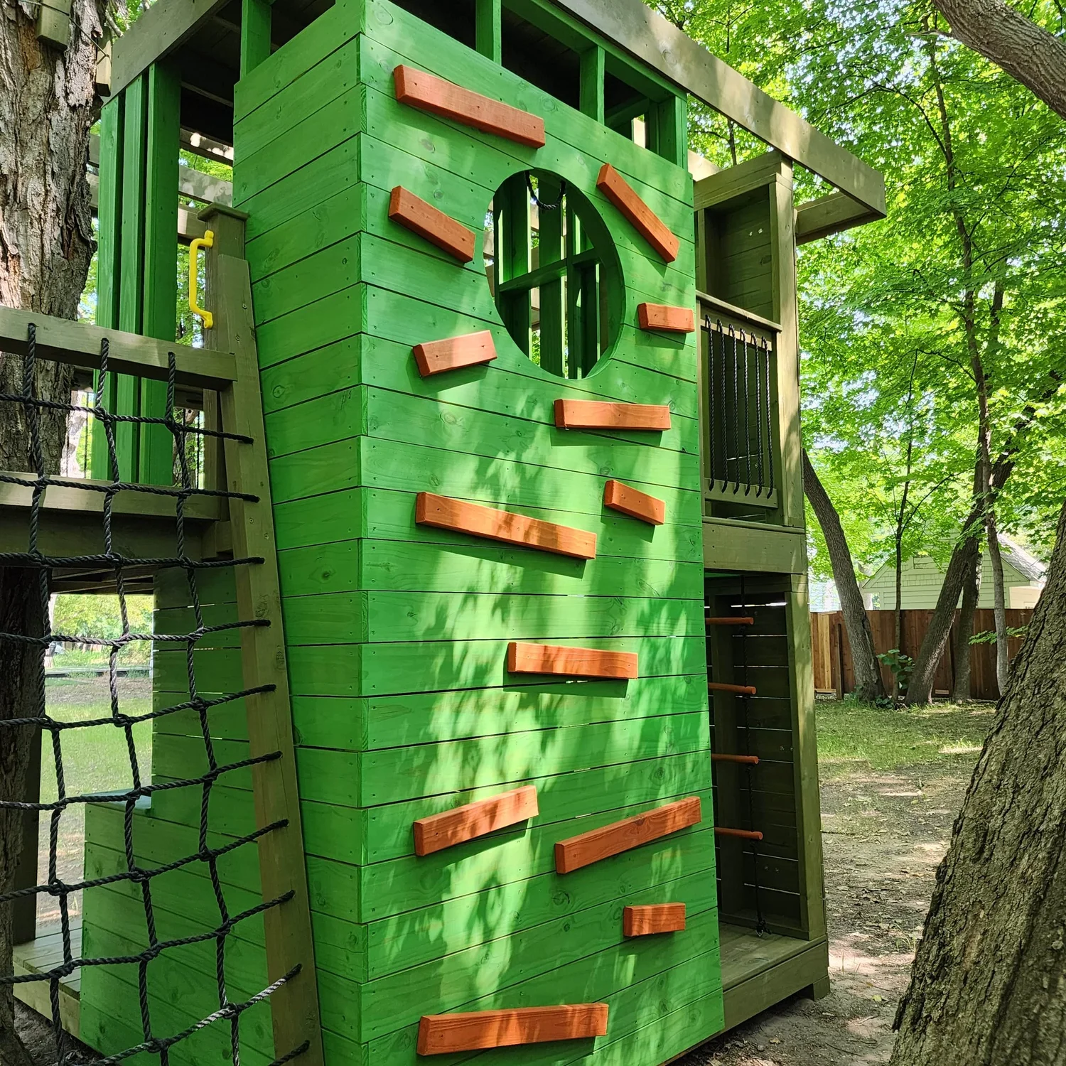 Woodland Village - Crafting Custom Play Structures at Fortz