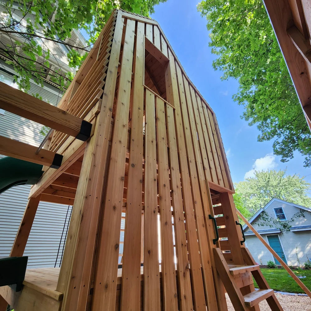 Summit Hill Fort - Crafting Custom Play Structures at Fortz