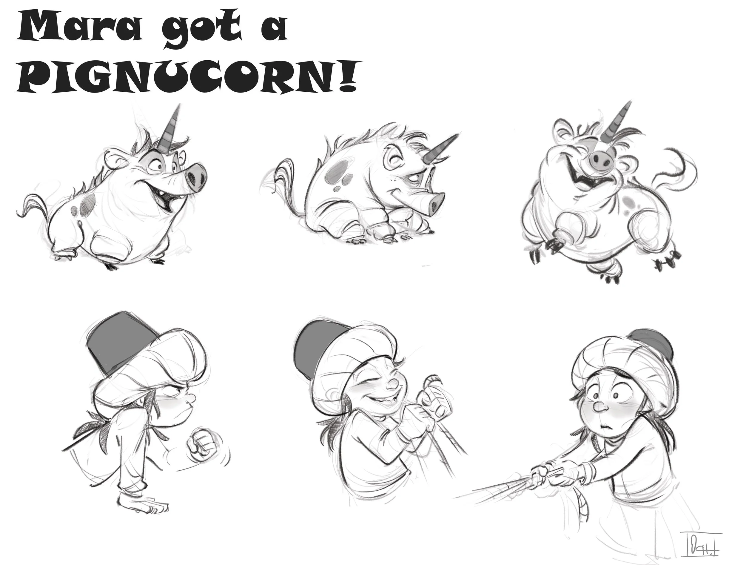 Mara & Pignucorn Expressions.jpg