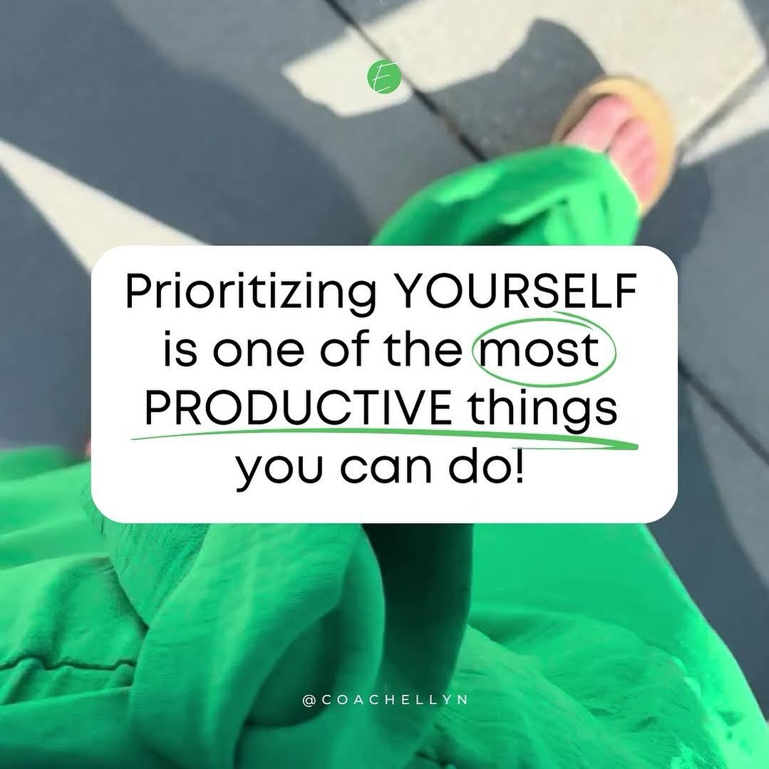 Prioritizing YOURSELF is one of the most PRODUCTIVE things you can do!

I&rsquo;ve been proud of myself the last couple weeks. I&rsquo;ve been practicing what I preach and amidst all the BUSY. And a helpful part of that has been going BACK to what&rs