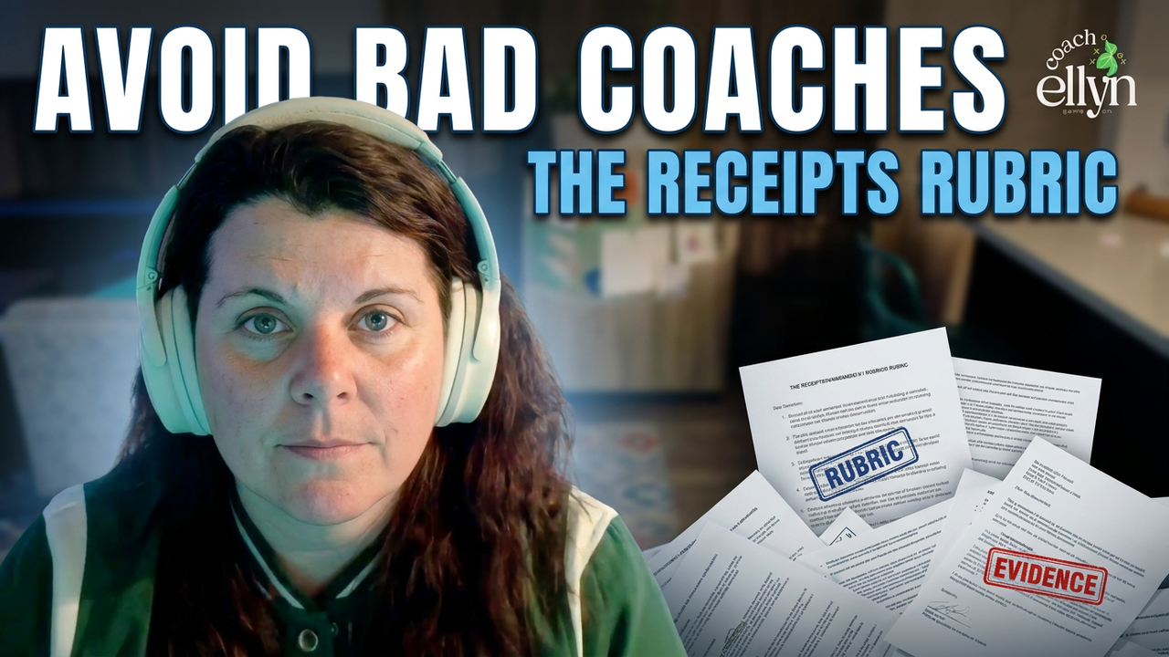 How to Vet a Coach So You Don’t Get Played (The Receipts Rubric)