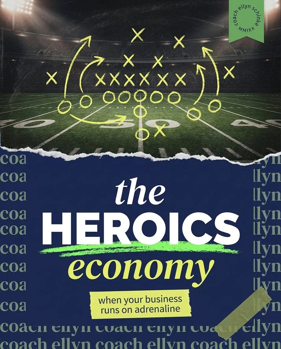 Have we rebranded hustle to heroics?