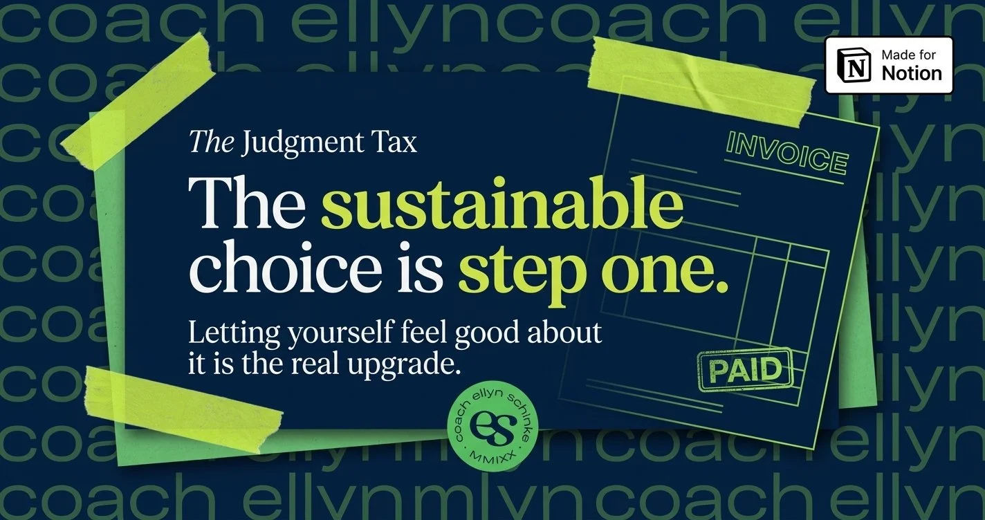 I JUDGED Myself for Doing EXACTLY What I'd Tell a Client To Do