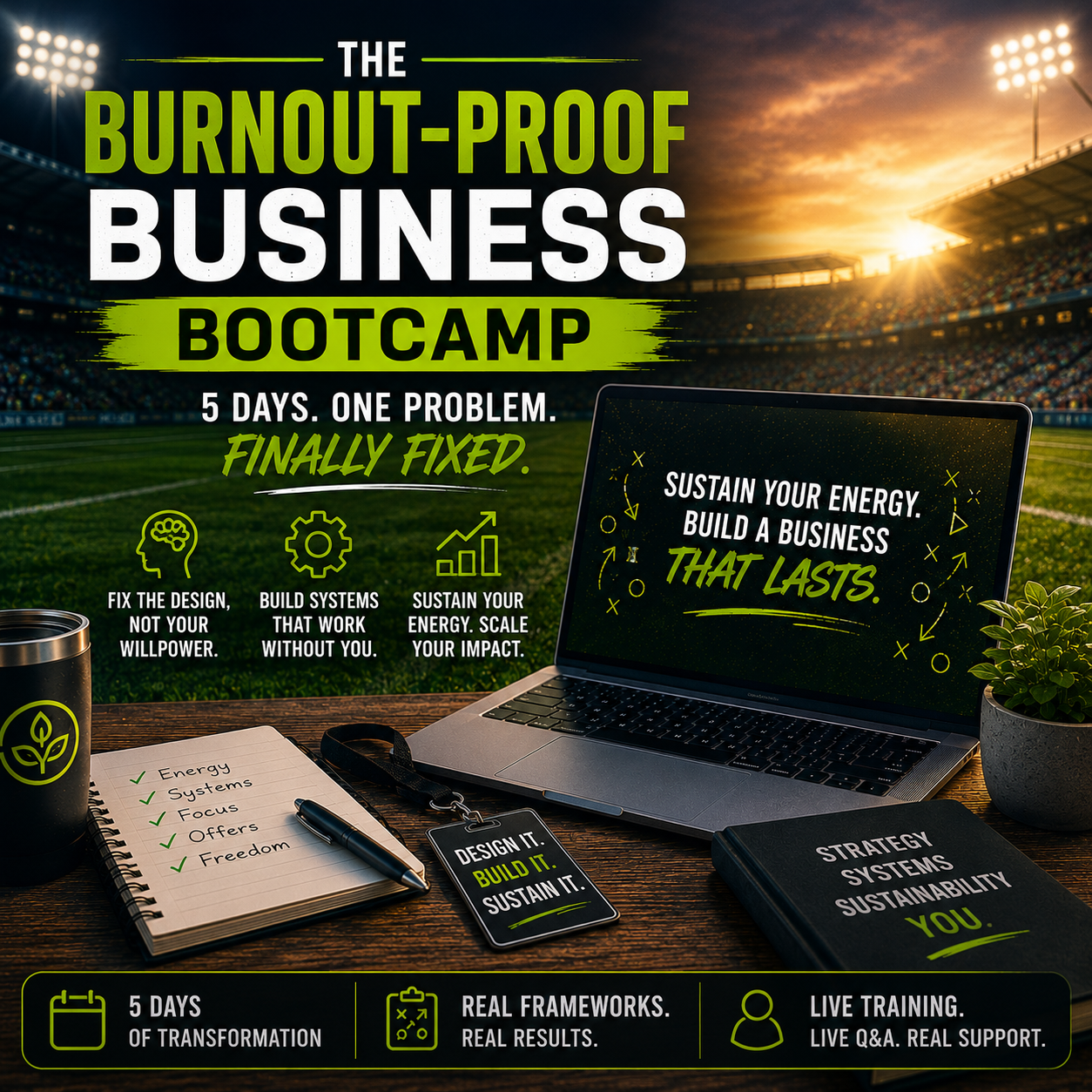 The Burnout-Proof Business Bootcamp