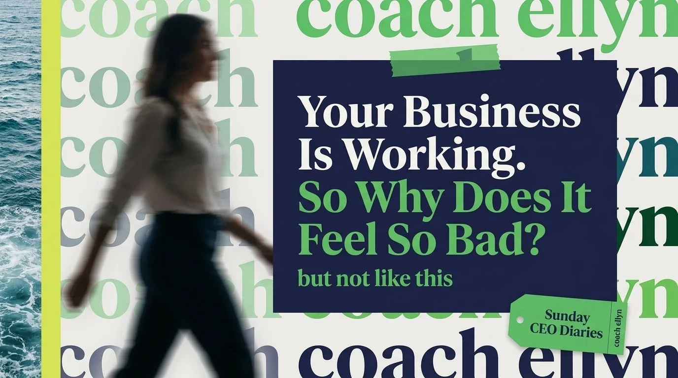 When Your Business Is Working, But Still Feels Wrong