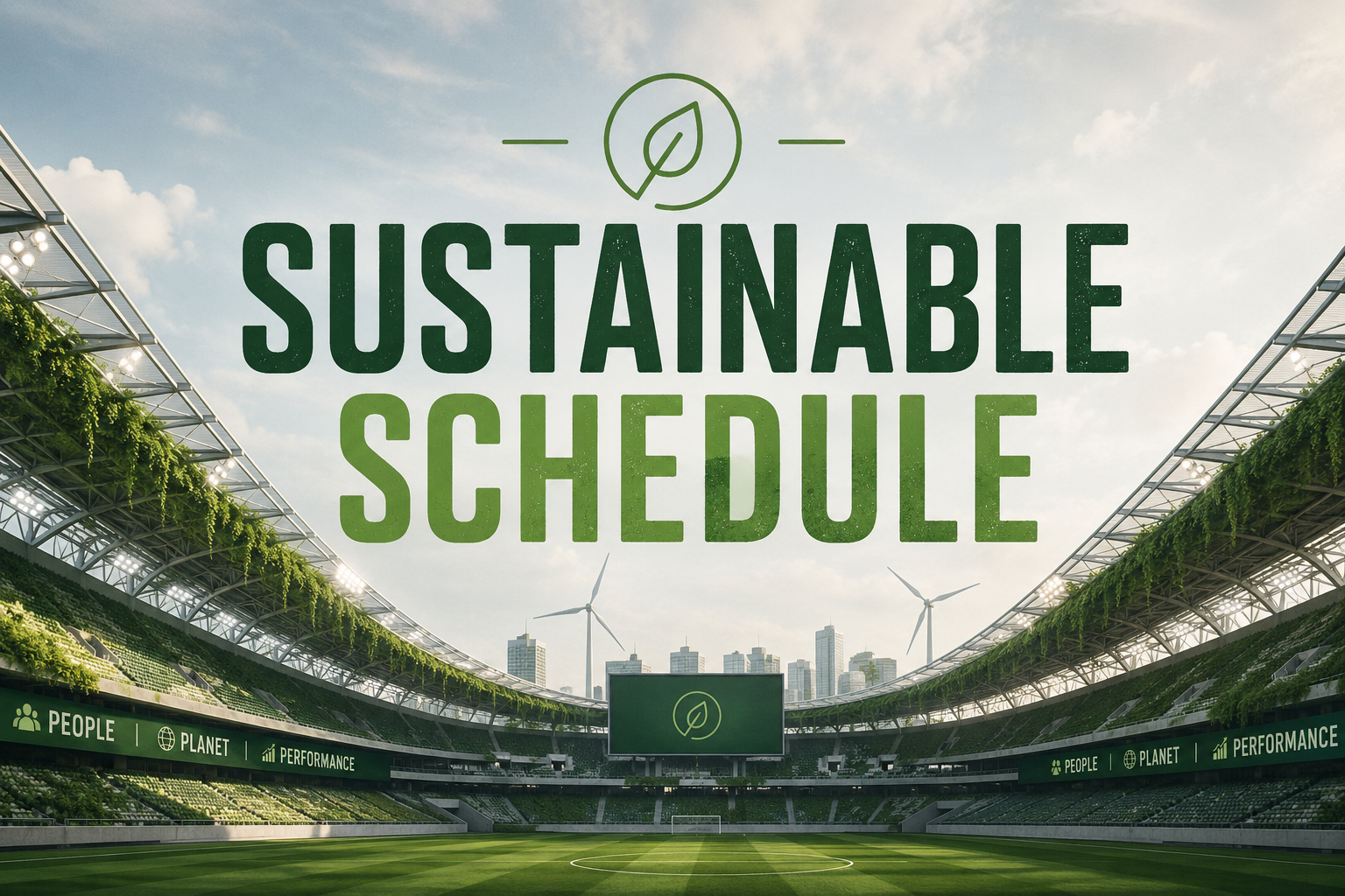 Sustainable Schedule Pt. 1