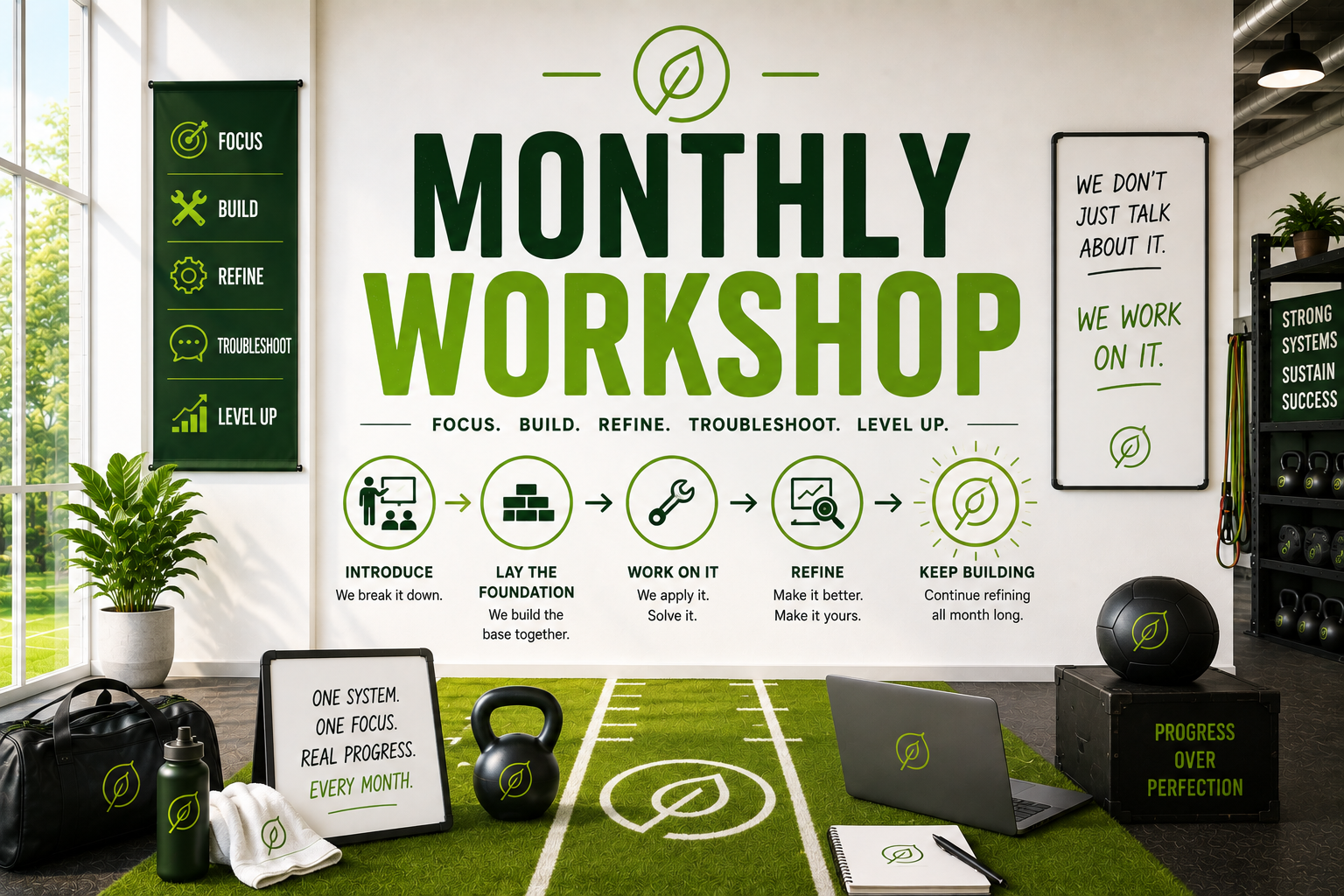 The MONTHLY LIVE Workshop