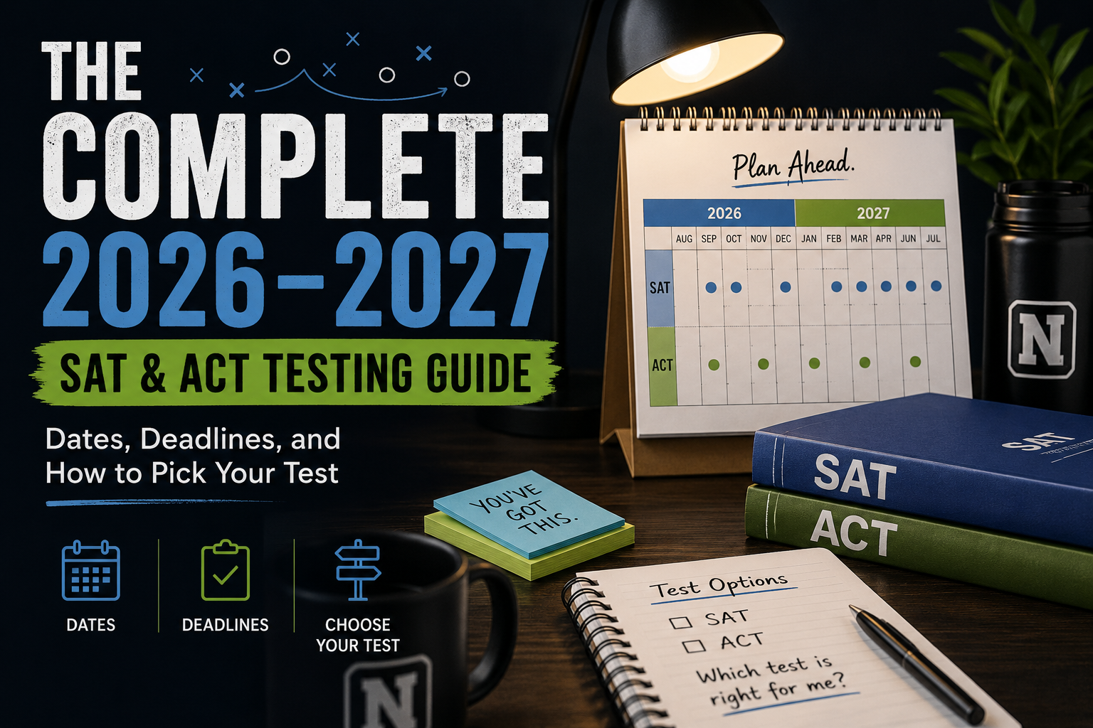 The Complete 2026–2027 SAT &amp; ACT Testing Guide: Dates, Deadlines, and How to Pick Your Test