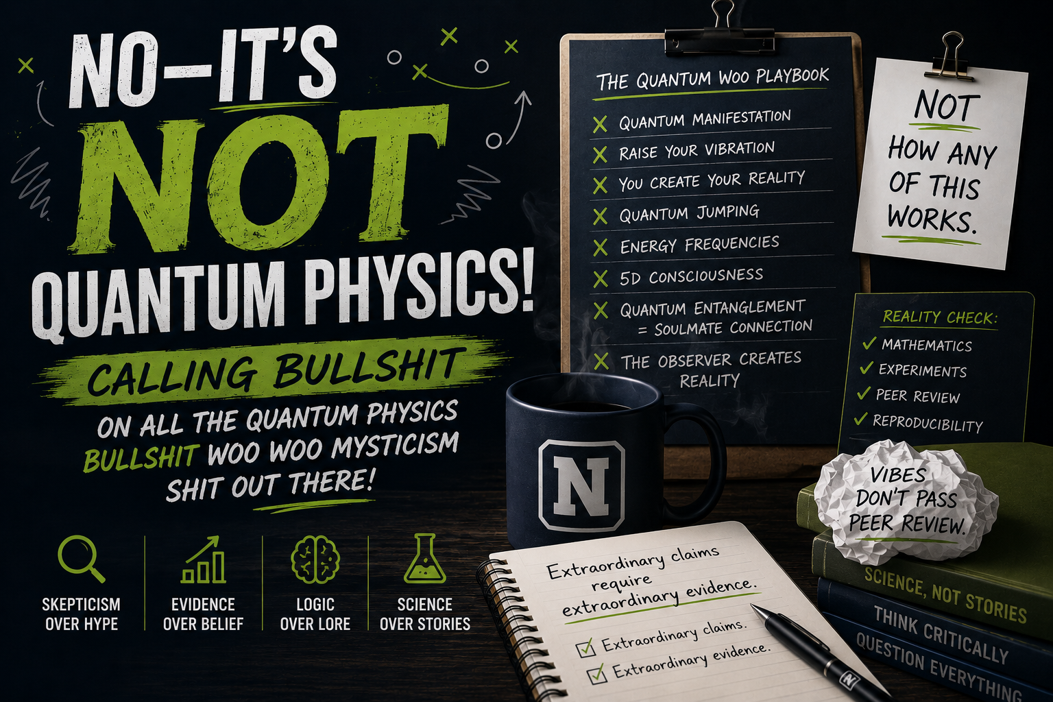 No—It’s NOT Quantum Physics!