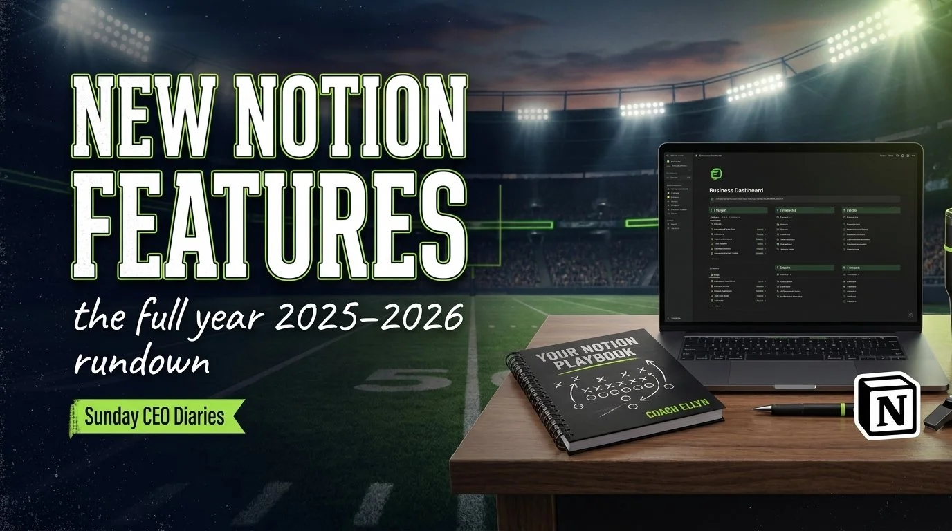 Notion Updates: The Full Year Rundown (Sept 2025–Aug 2026)