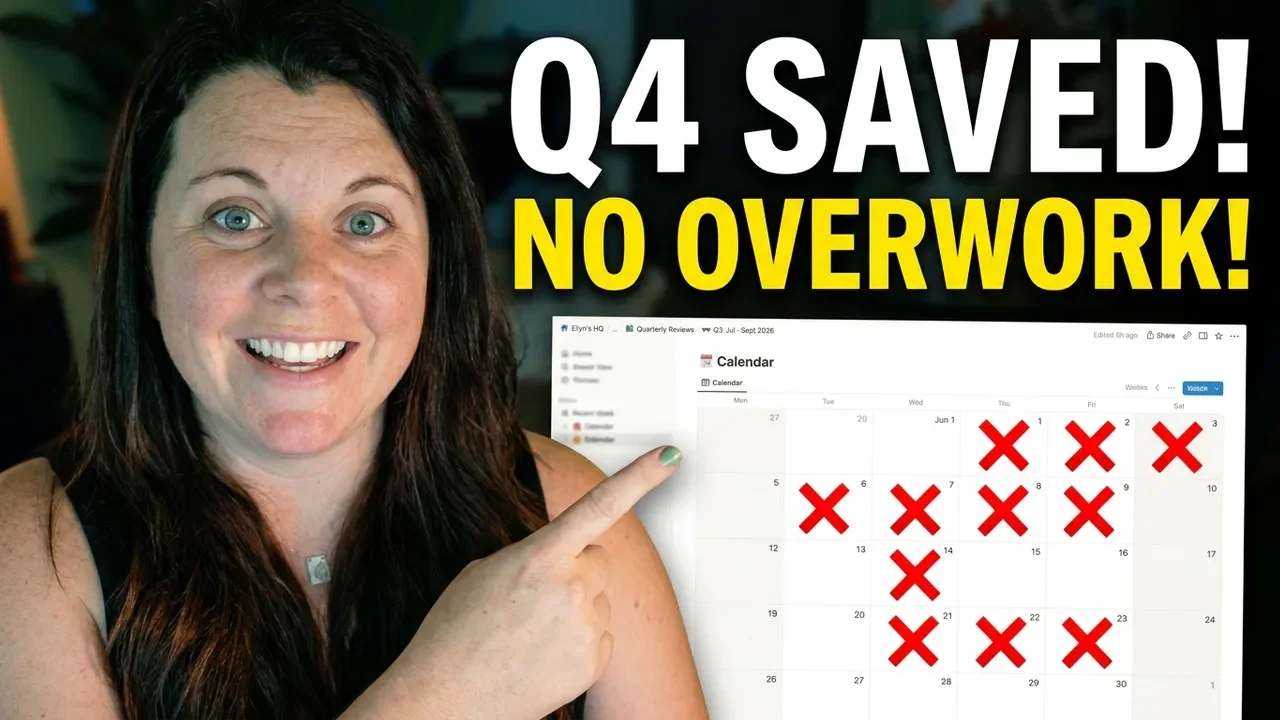 Quarterly Business Planning for the Life You Actually Have