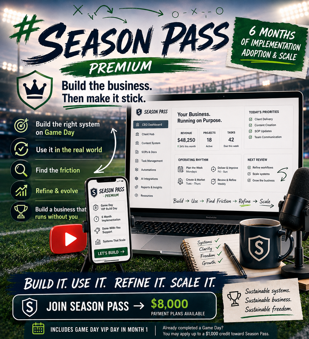 The Season Pass | Premium Package