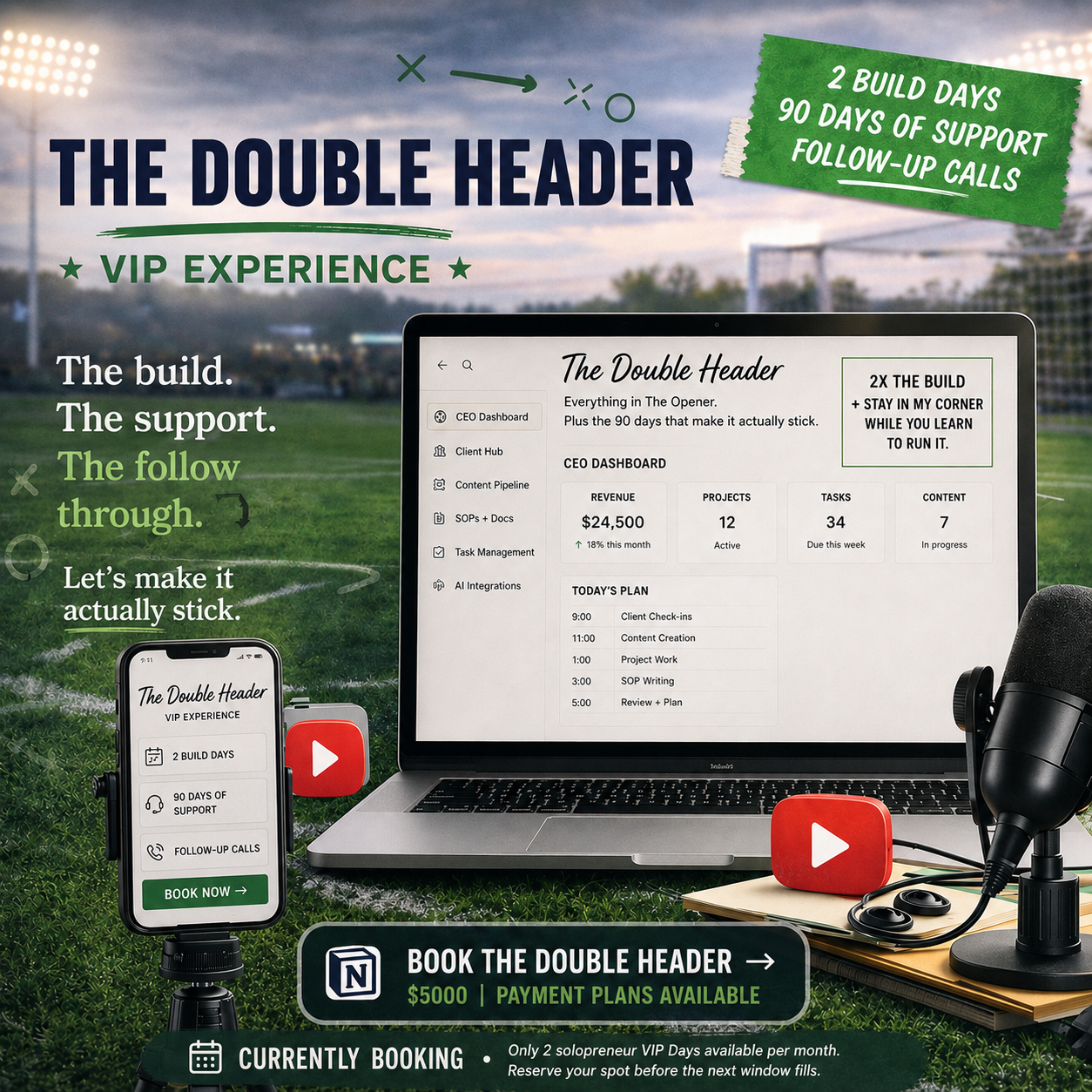 The Double Header | VIP Day