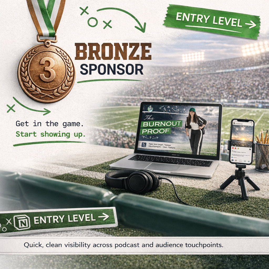 Bronze Podcast Sponsorship – $100