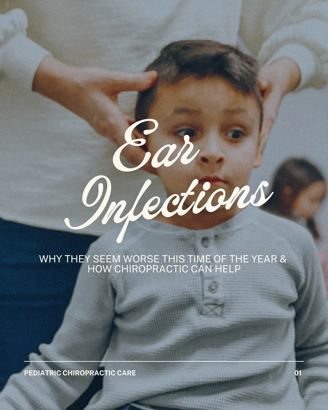 Ear infections seem to be more common this time of year, but what if we told you that it&rsquo;s not necessarily about germs? 🧐

Busy schedules, lots of indoor time, holiday treats, and changes in sleep routine can all add stress to your child&rsquo