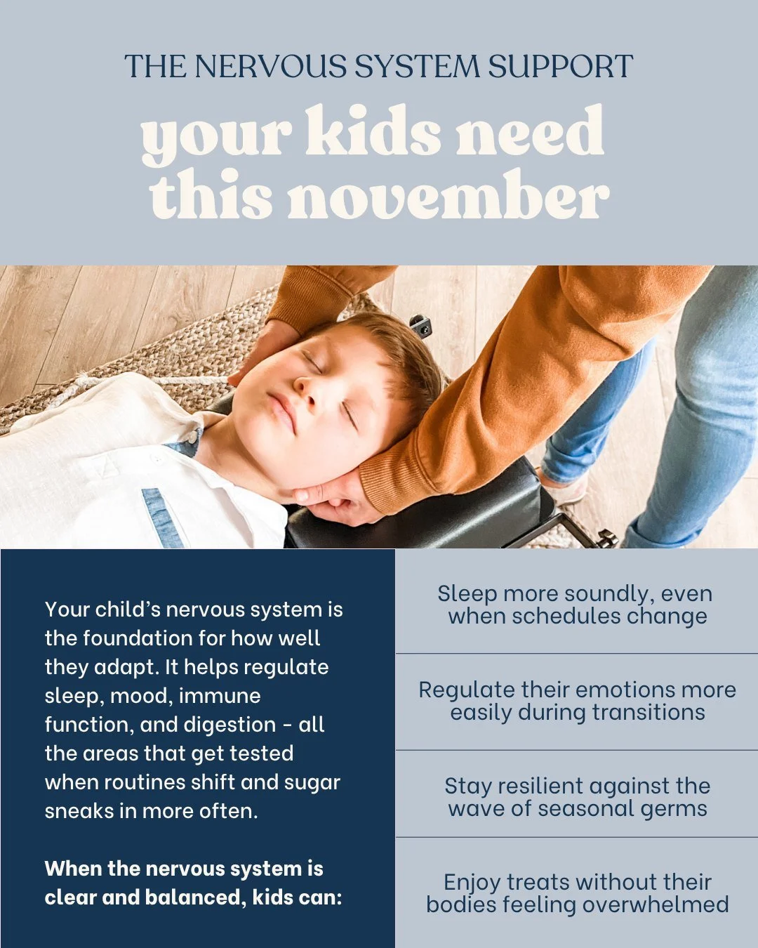 For kids, November is a month of excitement and change - special treats like apple cider and Thanksgiving pies, a school schedule that gets interrupted by holidays, and extra family time during long weekends. While it&rsquo;s fun and memorable, it ca