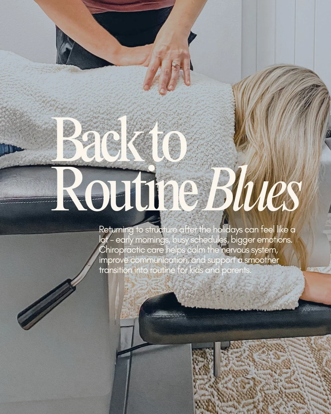 Back-to-Routine Blues 💭✨

Getting back into the swing of things after the holidays can feel&hellip;heavier than expected.

Early mornings. Packed schedules. The shift from cozy, unhurried days to full calendars and nonstop doing.

It&rsquo;s not jus