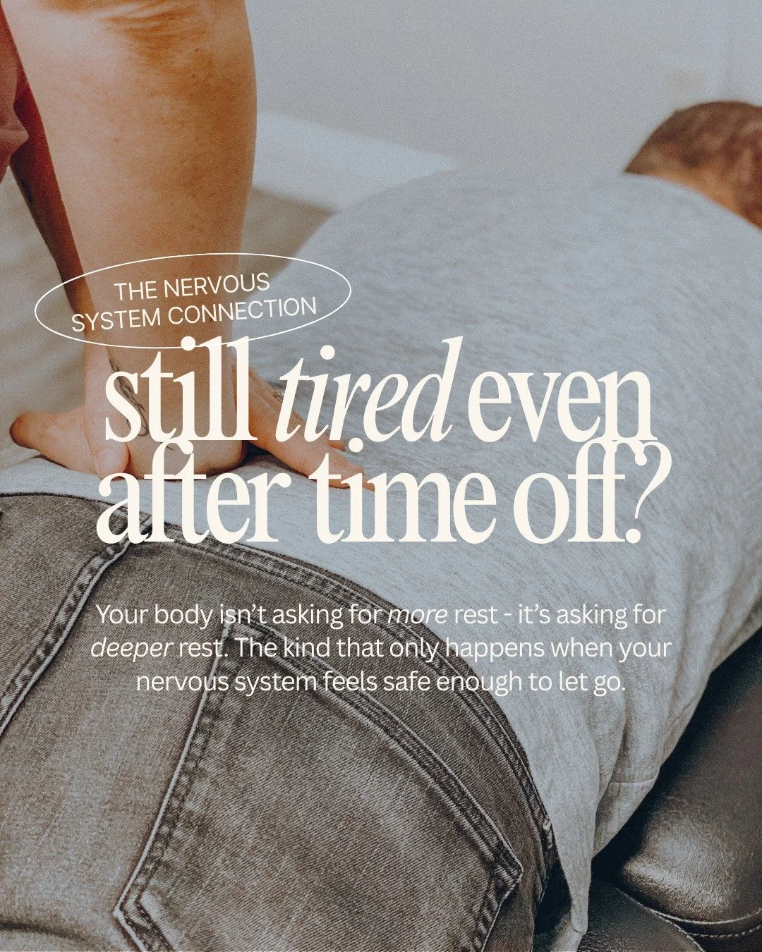 You finally slowed down, got some extra sleep, maybe even took a few days off - but somehow, you still feel tired. Not the kind of tired a nap fixes, but that deep, foggy exhaustion that lingers even after &ldquo;rest.&rdquo;

Rest and recovery aren&