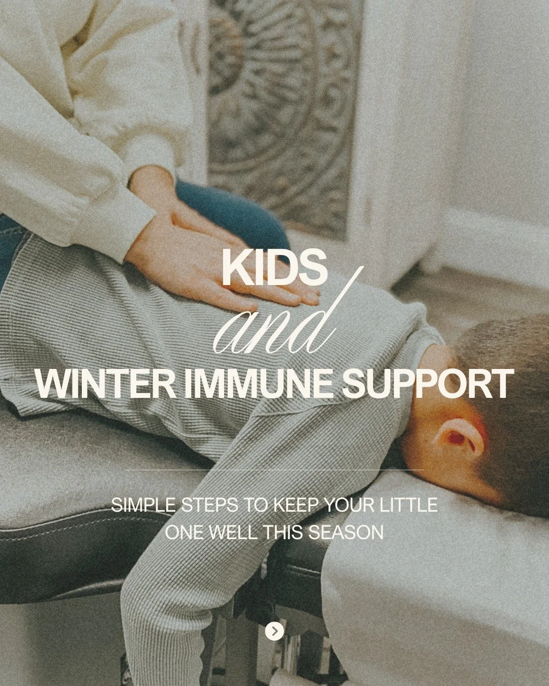 Winter can feel like a nonstop cycle of sniffles, coughs, and &ldquo;how are we sick AGAIN?&rdquo; 🤧 
But, immune health for kids isn&rsquo;t only about avoiding germs - it&rsquo;s about how well their bodies recover, regulate, and adapt.

There&rsq