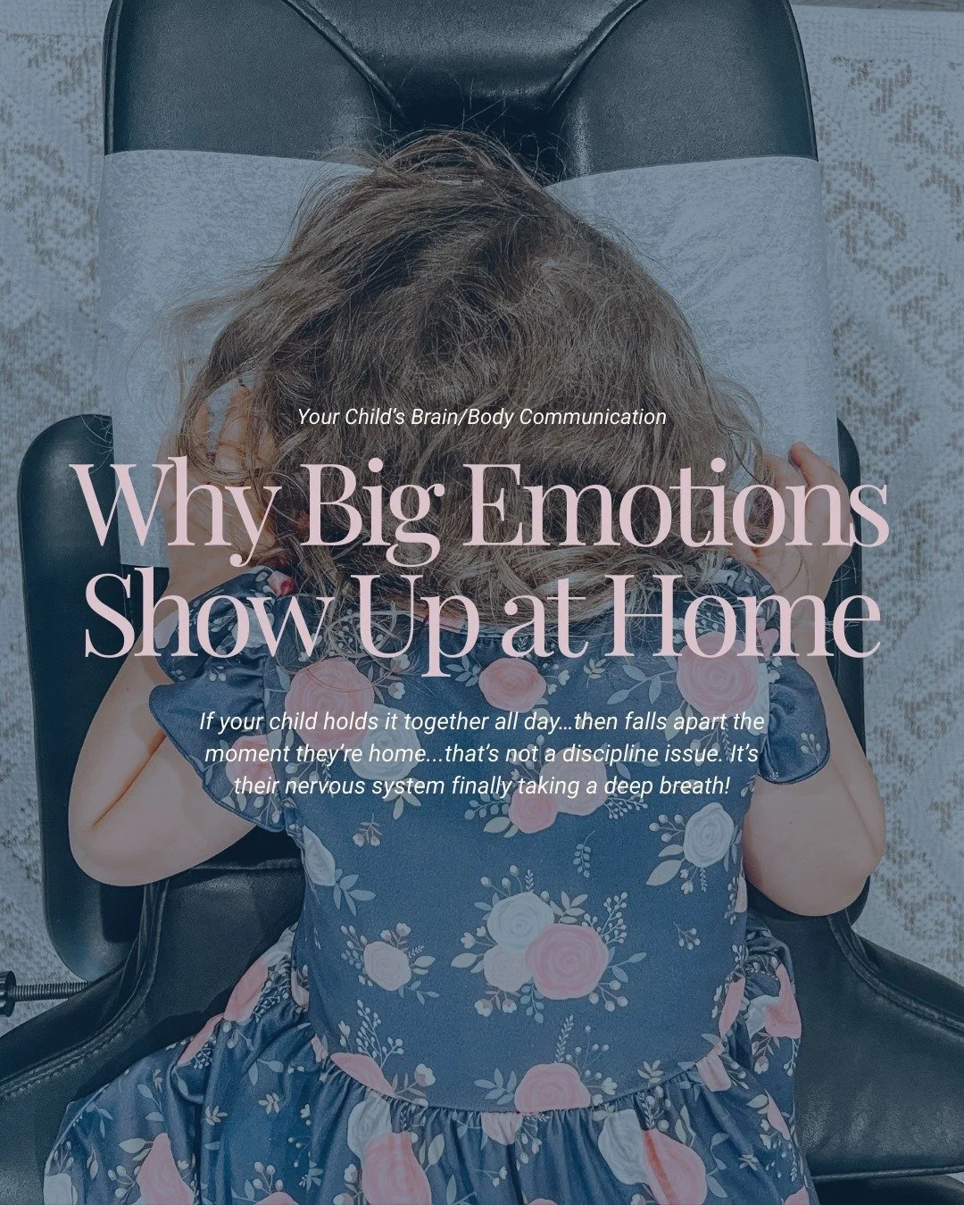 If your child holds it together all day&hellip;then falls apart the moment they&rsquo;re home&hellip;that&rsquo;s not a discipline issue. It&rsquo;s their nervous system finally taking a deep breath! 

School, activities, expectations, and constant t