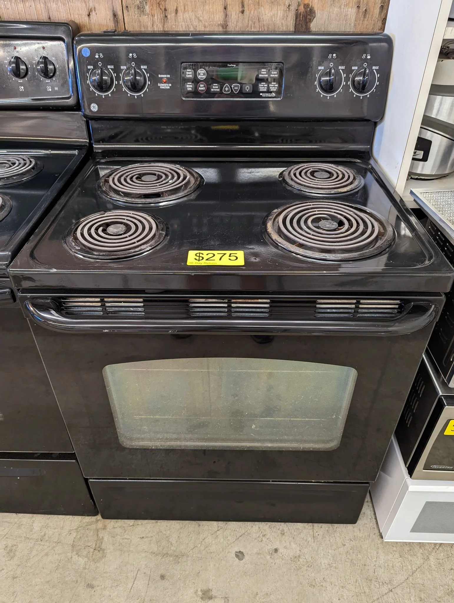 inglis electric stove