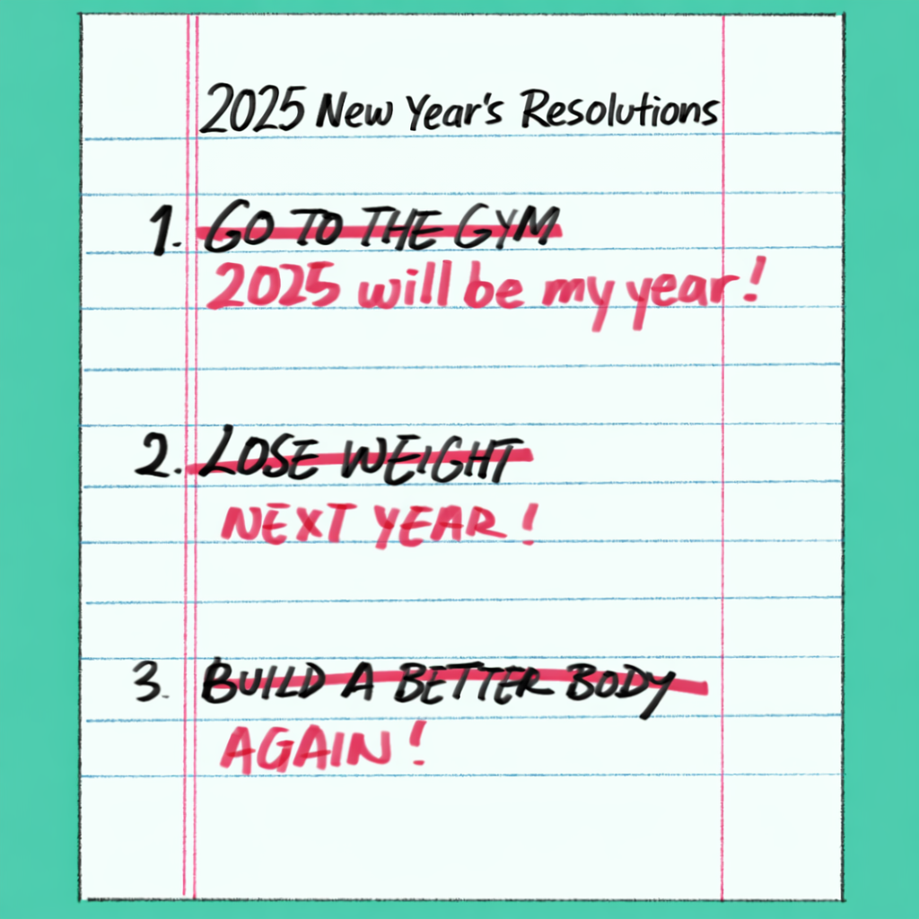 Stop Failing New Year's Gym Resolutions