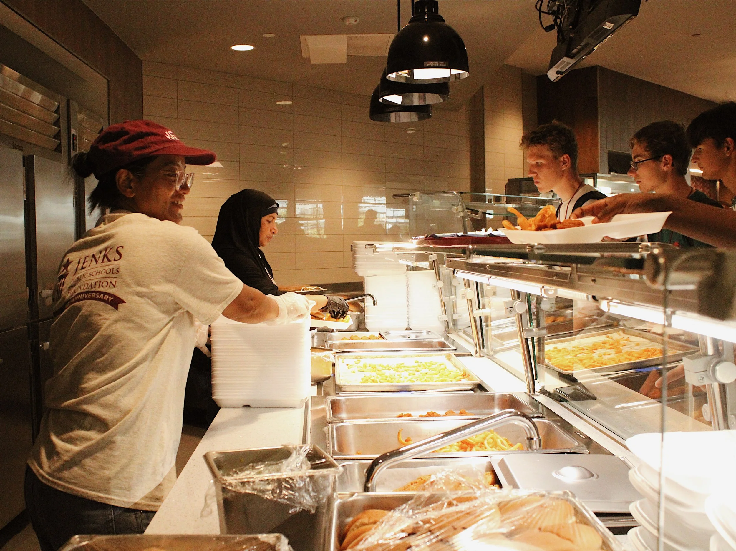 Don't Walk, Run to The Lunch Line!