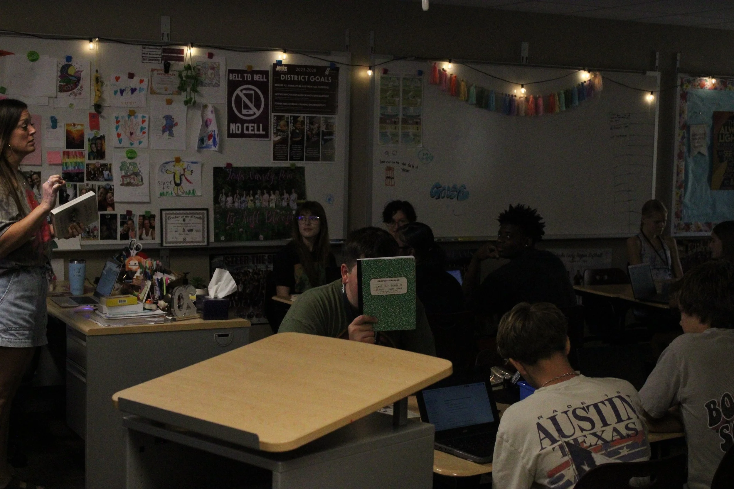 teacher reads book to class