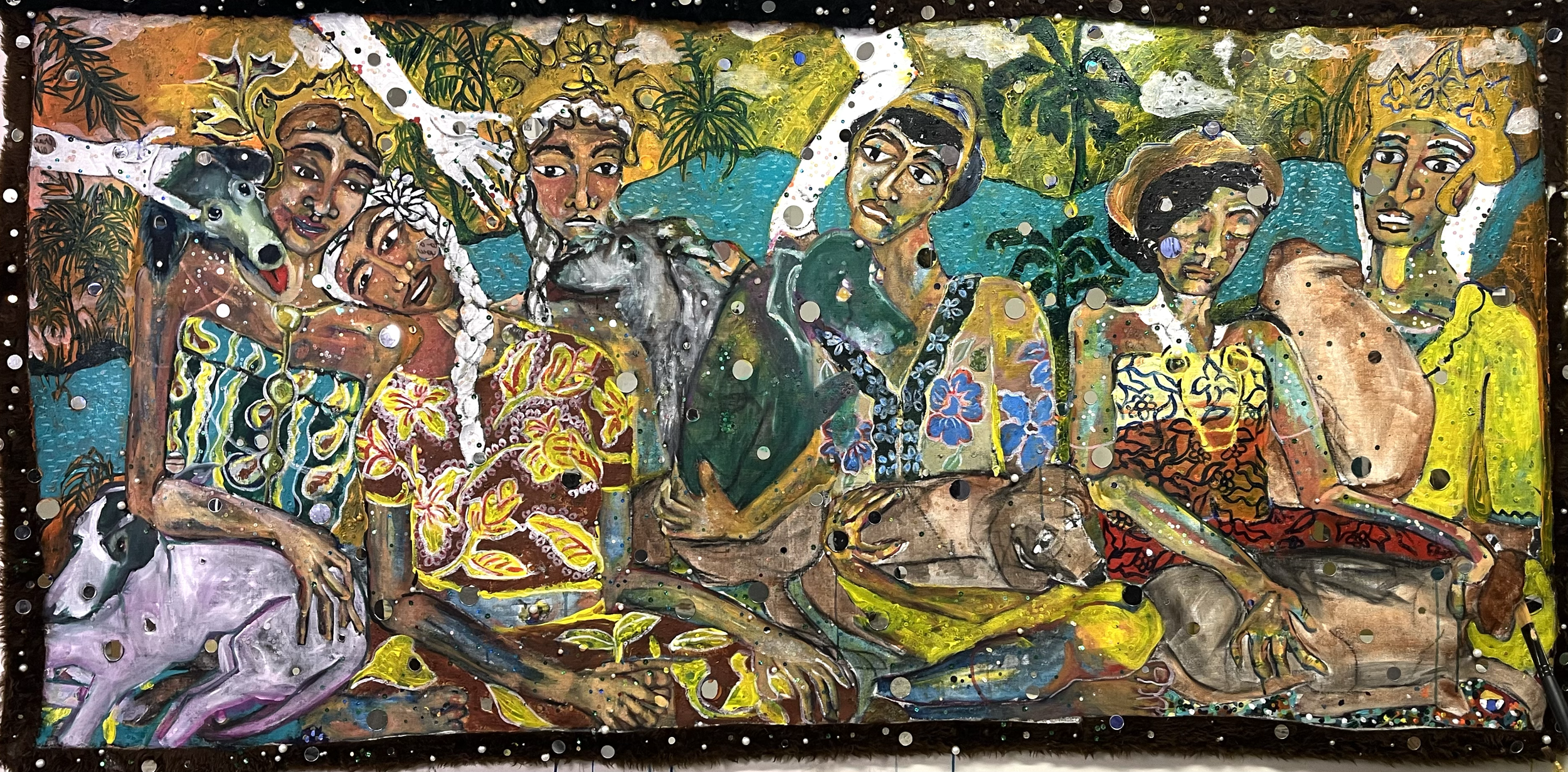 Jalan Sutera Series: Painting no.1