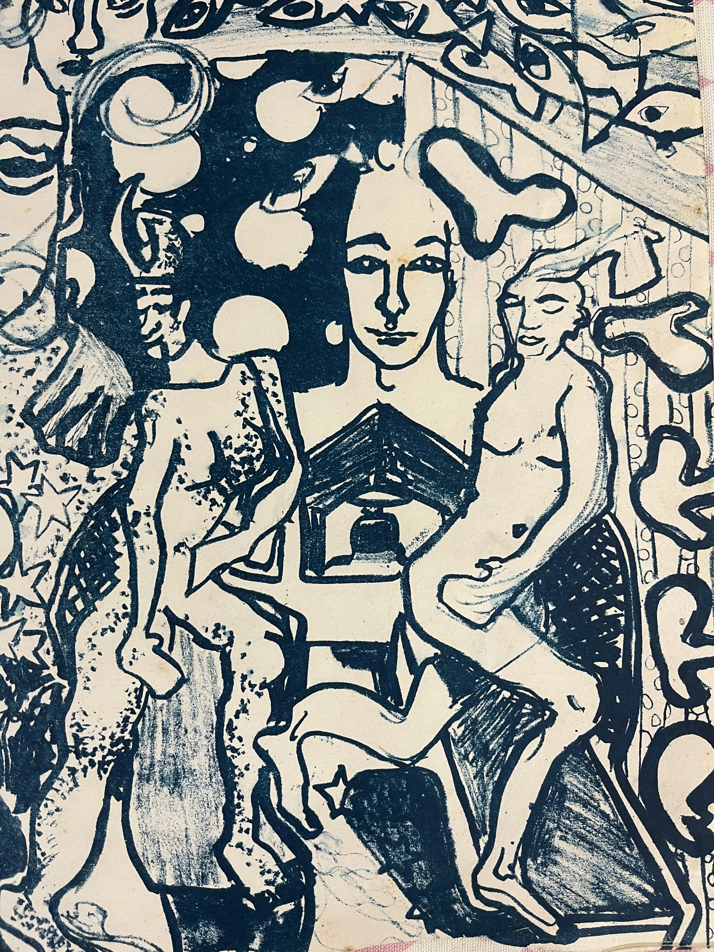 Litograph on Rice Paper