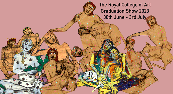 Unofficial but necessary Invitation for the Royal College of Art Graduation show MA 1 Cohort