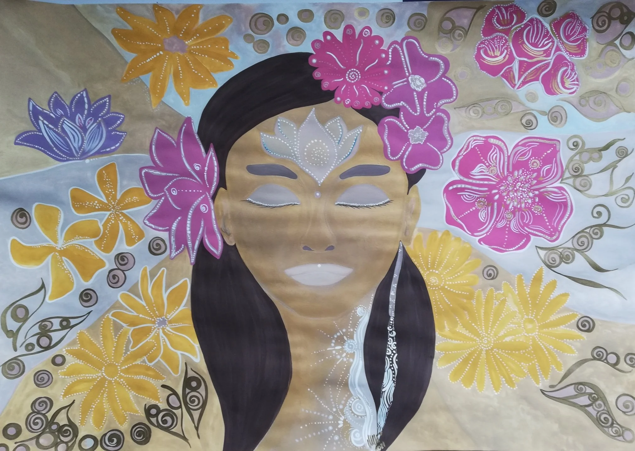 Higher Priestess of flowers & peace