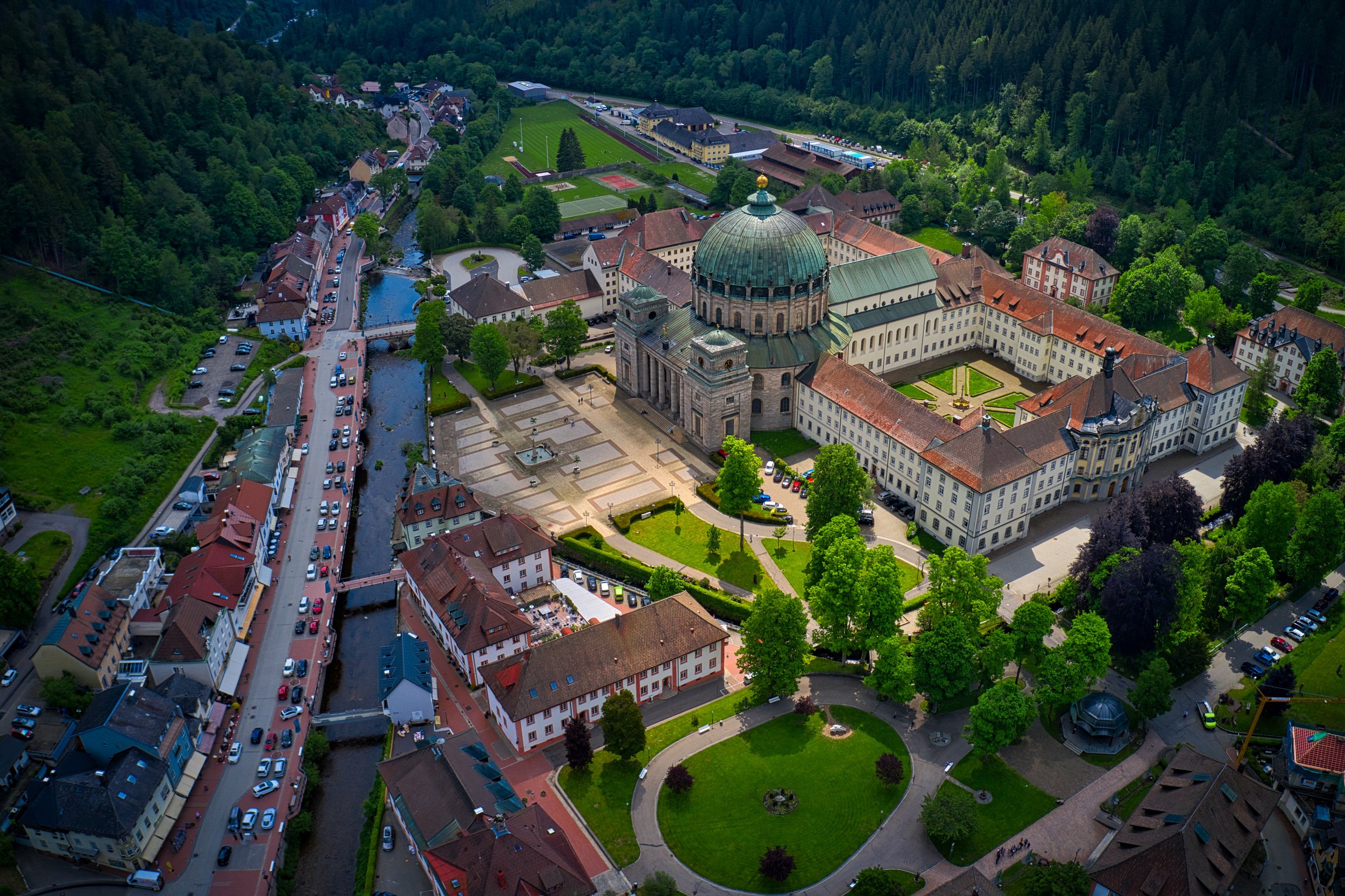 Sankt Blasien im Hochschwarzwald