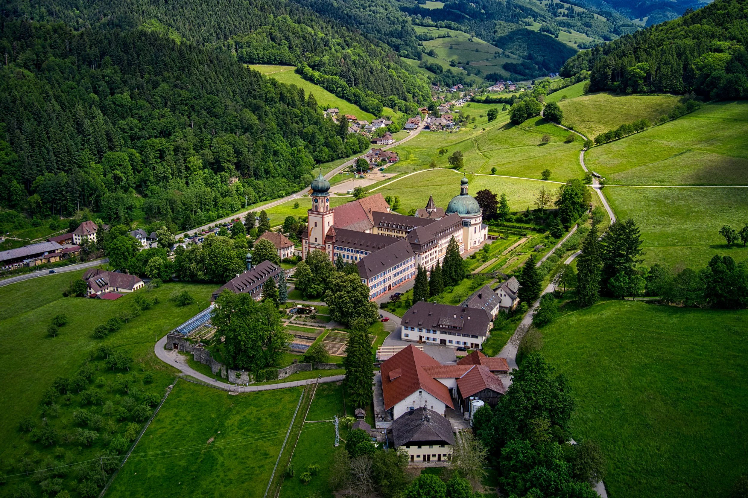 Kloster Sankt Trudpert im Münstertal-Schwarzwald