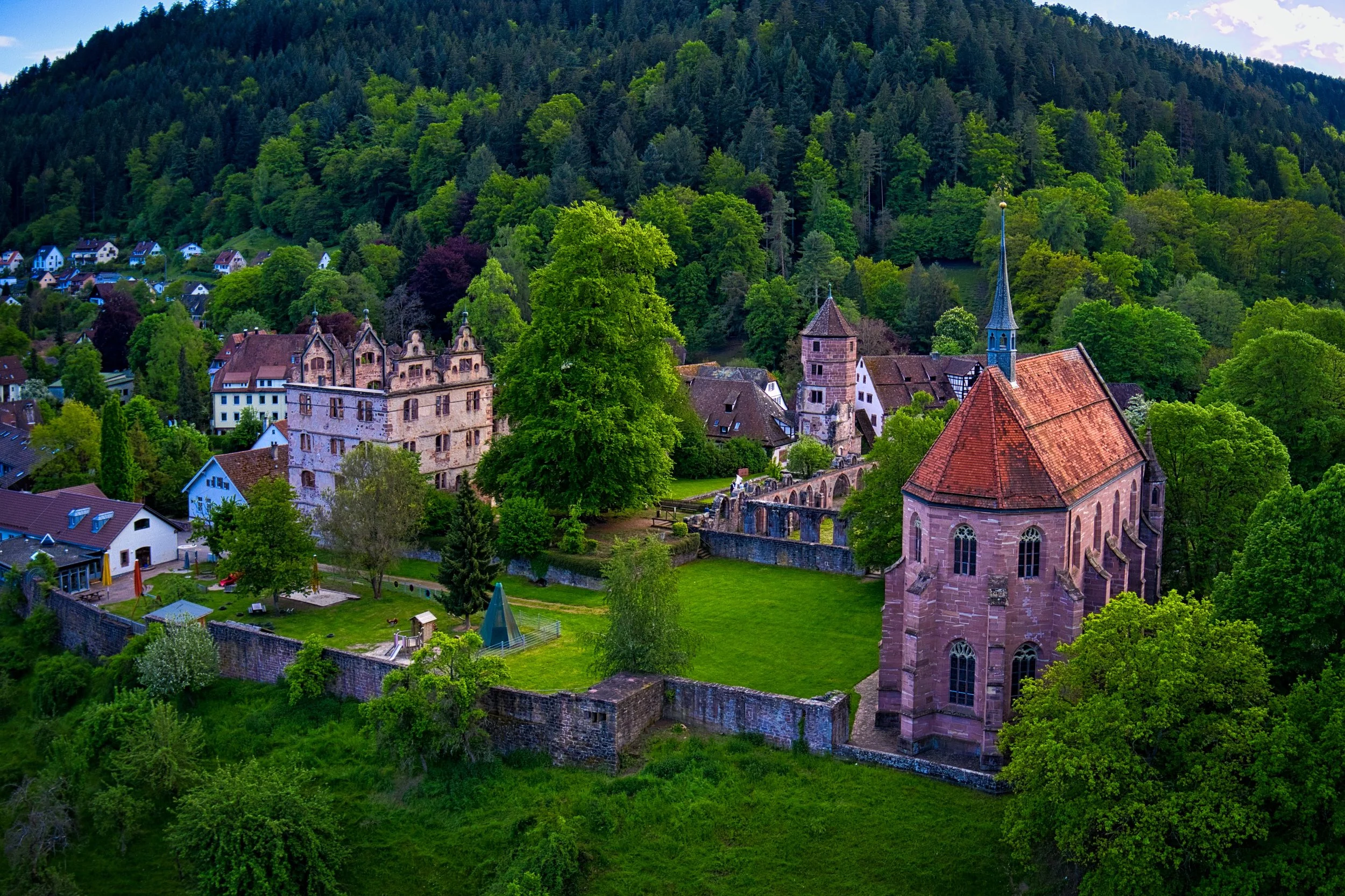 Kloster Hirsau bei Calw im Schwarzwald