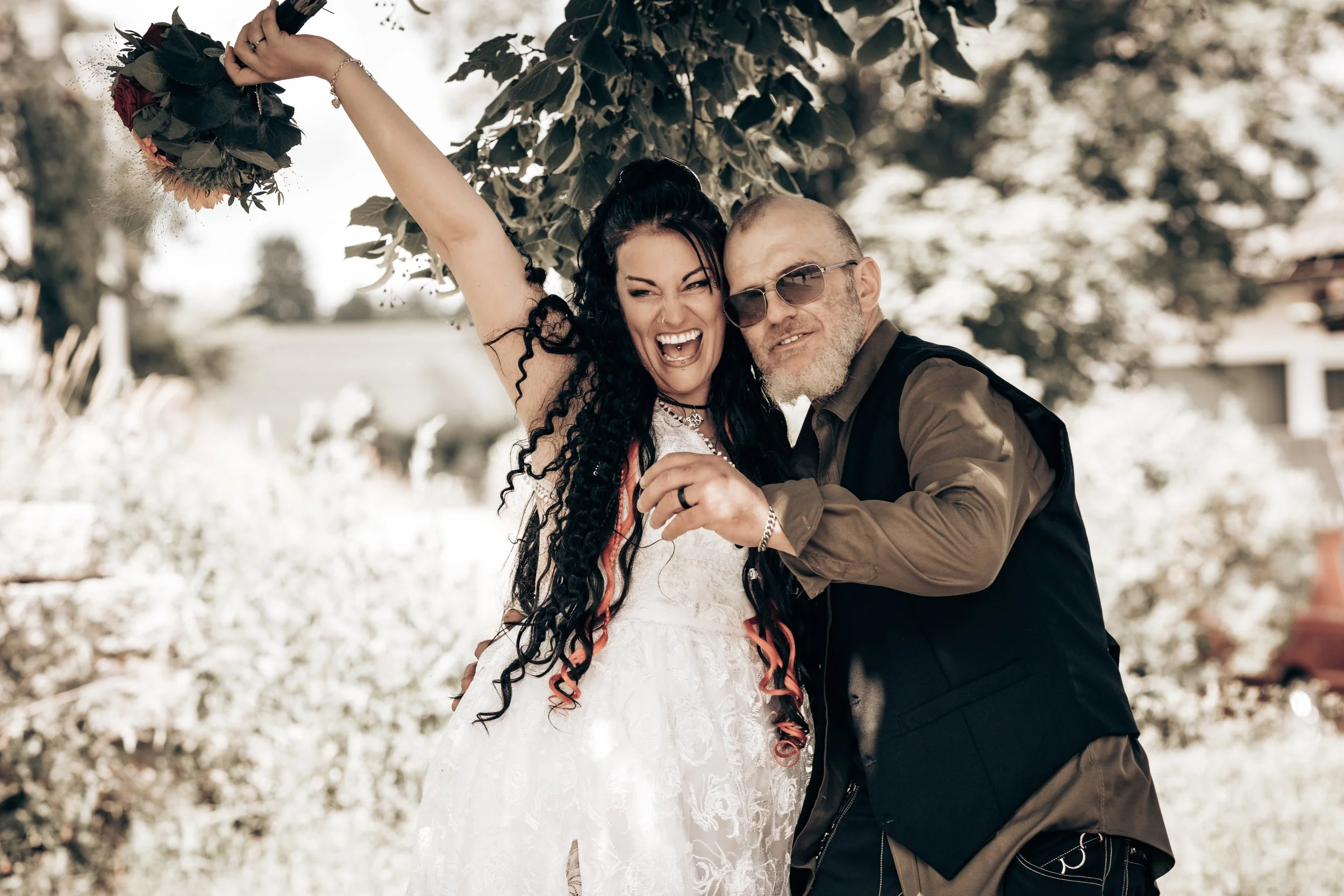Hard Rock Hochzeit im Schwarzwald 