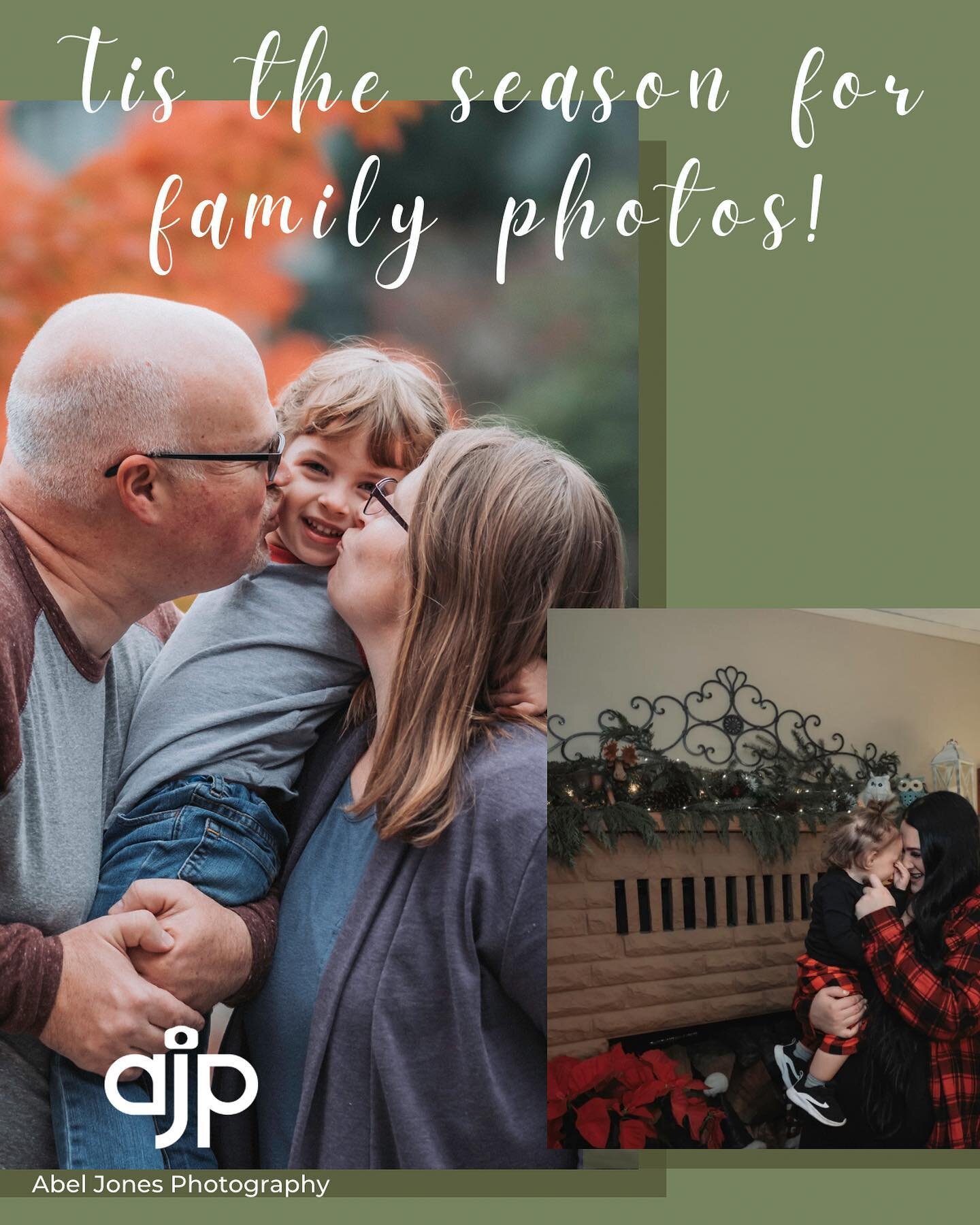 It&rsquo;s that time of year again! 

Get your family photos taken on time for Christmas and Holiday cards!

Contact me to set up a shoot, mini and full sessions available!

#christmas #family #christmascards #familyphotos #familysession #photography
