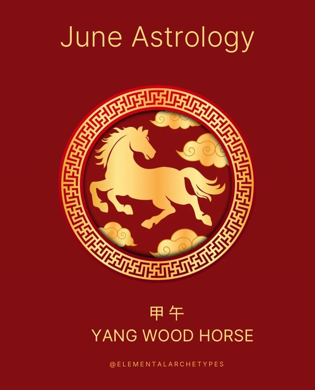 Welcome to the month of the Horse! 🐴 Check your inbox for this month&rsquo;s Bazi forecast. ✨

#bazi #astrology #fengshui #astrologylovers #zodiac